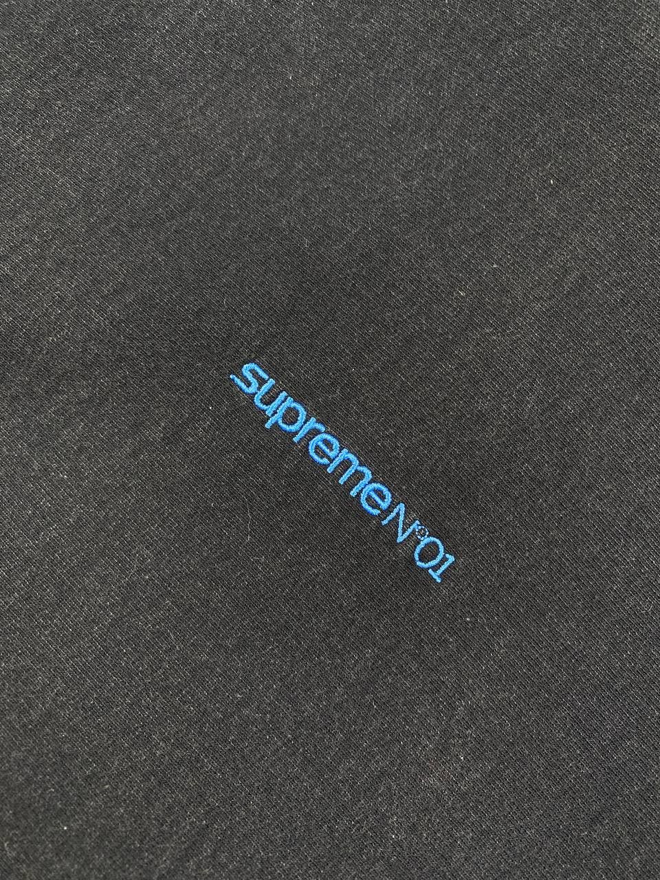 Supreme Supreme Number One Hooded Сenter Logo Men Size L Black Size US L / EU 52-54 / 3 - 5 Thumbnail