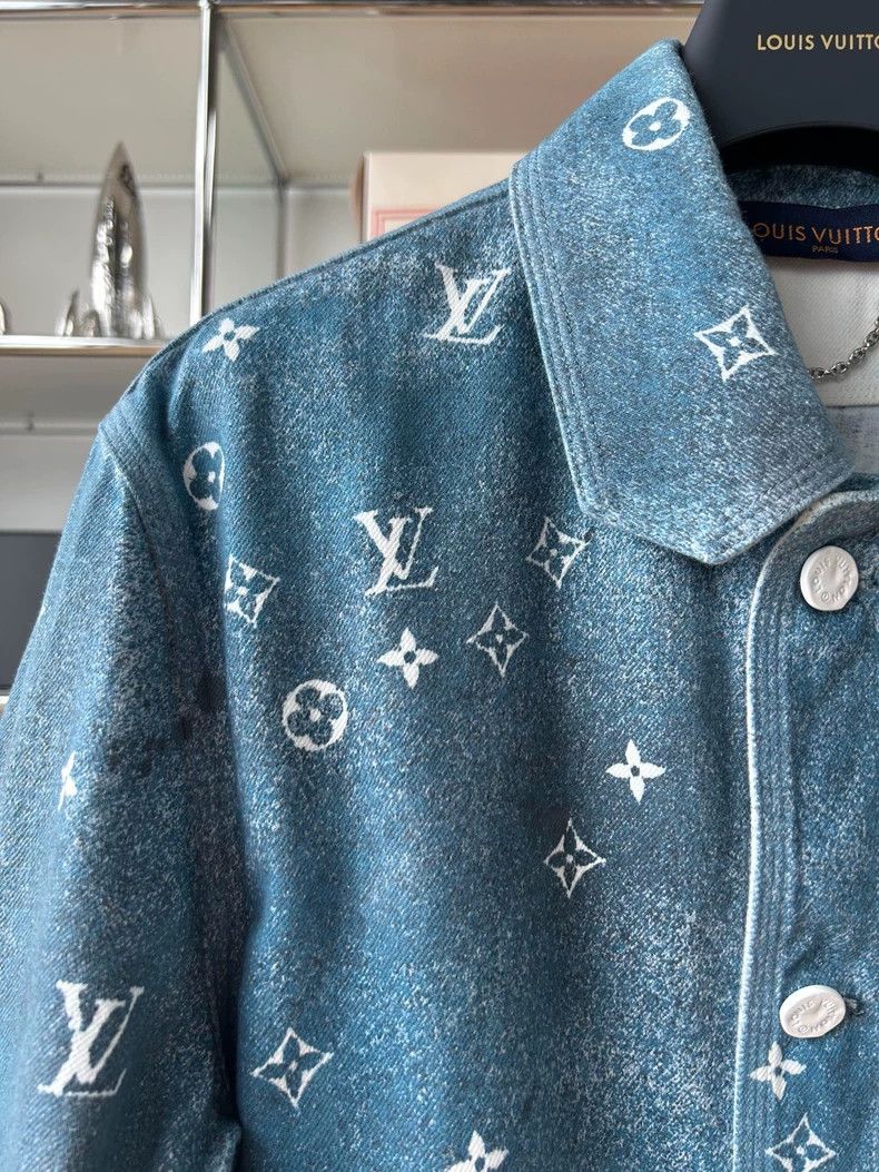 Louis Vuitton Louis Vuitton Star Gradient Denim Jacket Size US XS / EU 42 / 0 - 2 Thumbnail