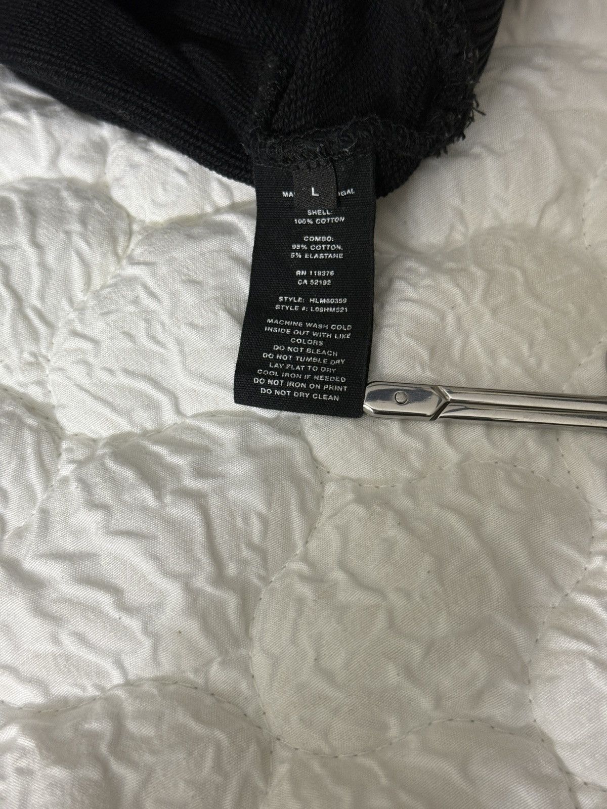 Helmut Lang Helmut Lang Logo Hoodie Size US L / EU 52-54 / 3 - 8 Thumbnail