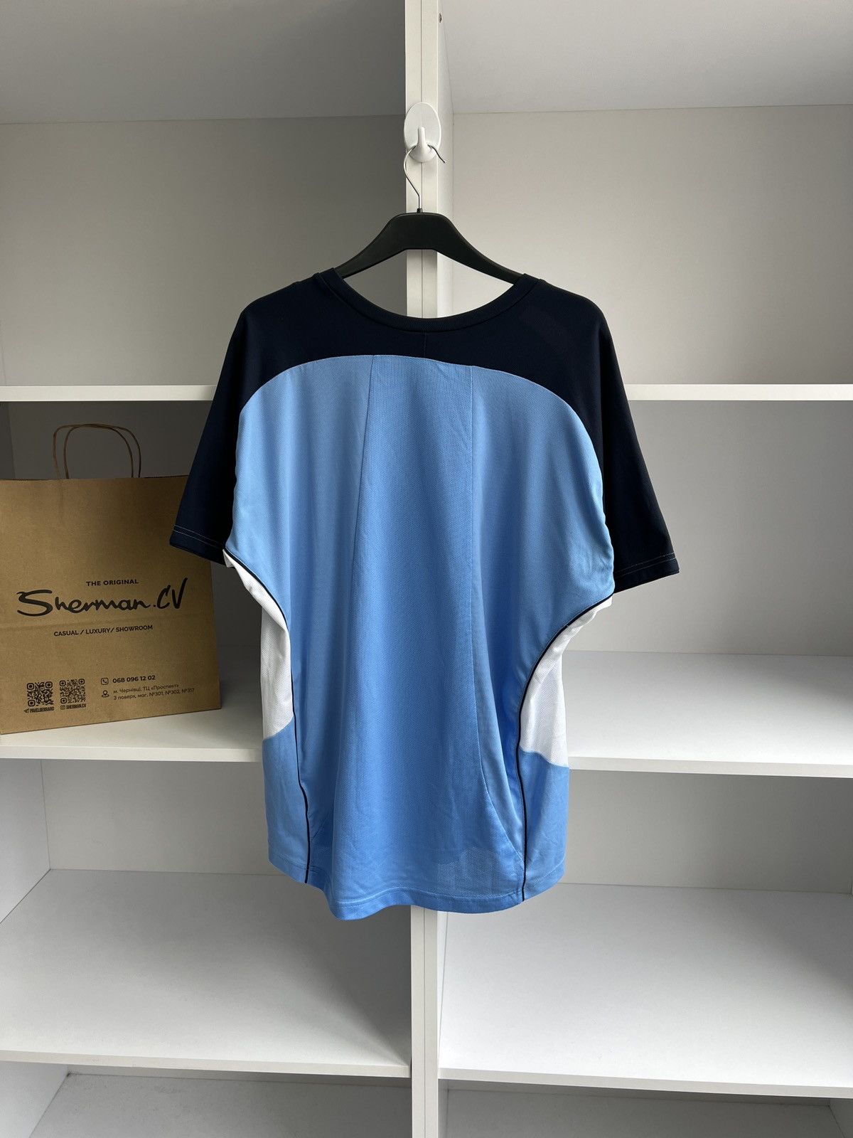 Nike × Vintage Vintage Nike Dri-Fit Tennis Jersey Size US L / EU 52-54 / 3 - 15 Thumbnail