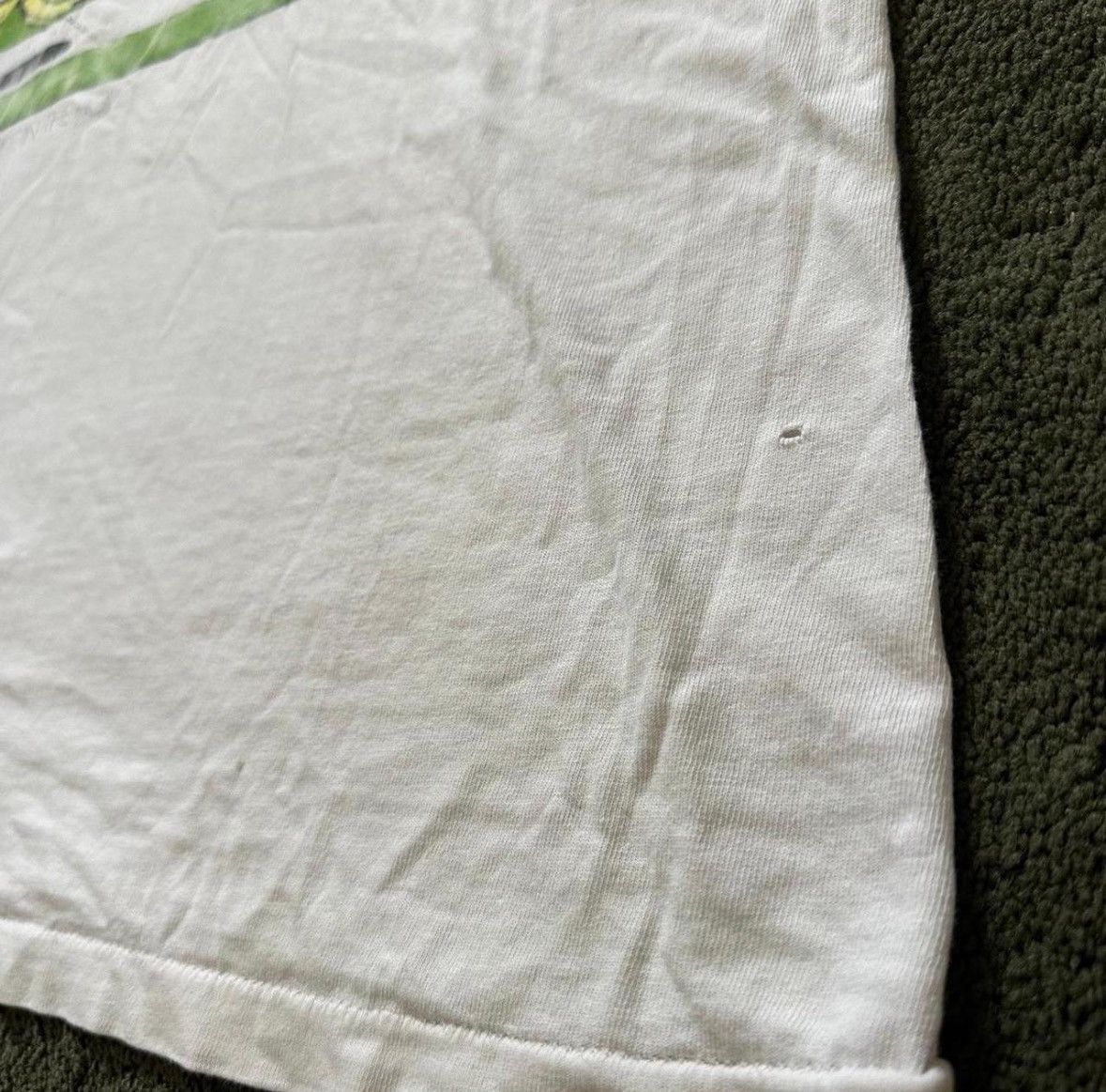 Hanes Vintage 80s "Home On Drenage" Single stitch Hanes Tshirt Size US XL / EU 56 / 4 - 3 Thumbnail