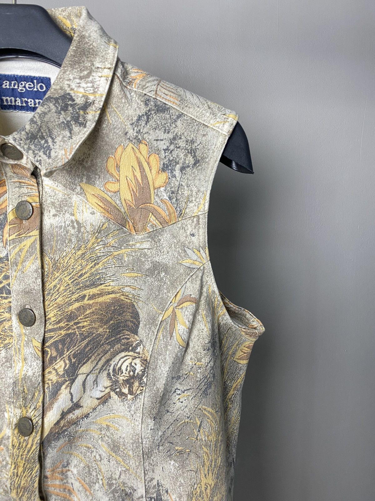 Other Angelo Marani Tiger Graphic Printed Vests Size US M / EU 48-50 / 2 - 5 Thumbnail