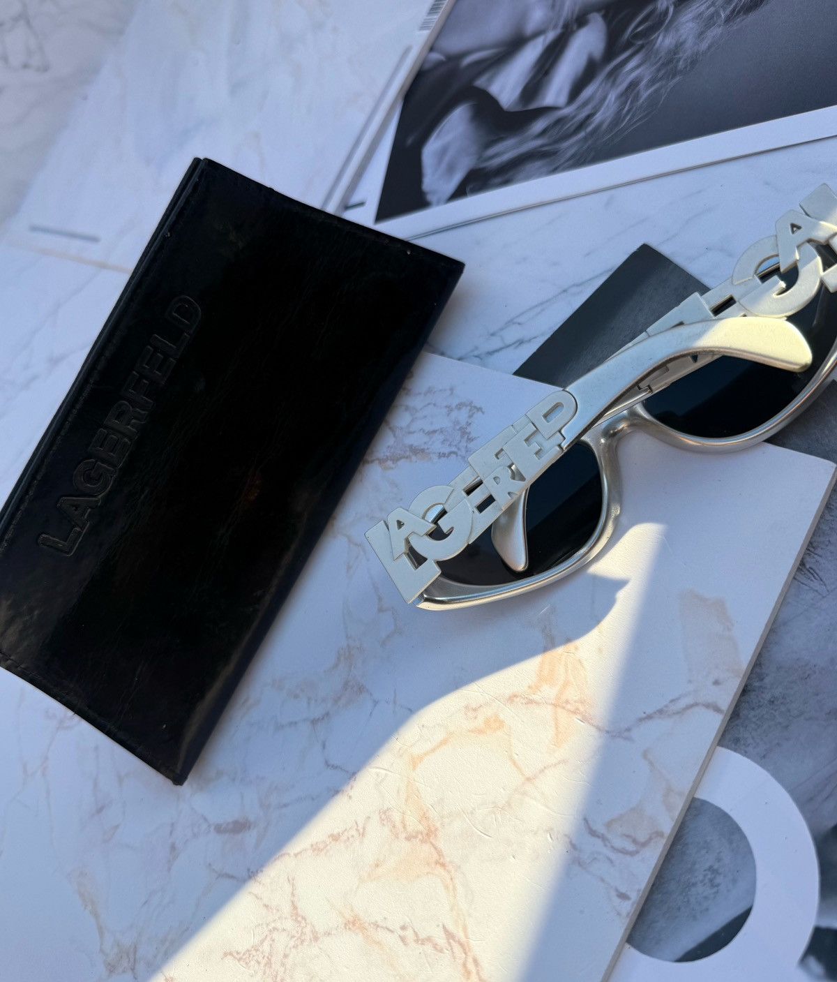 Karl Lagerfeld Karl Lagerfeld vintage sunglasses Size ONE SIZE - 7 Thumbnail