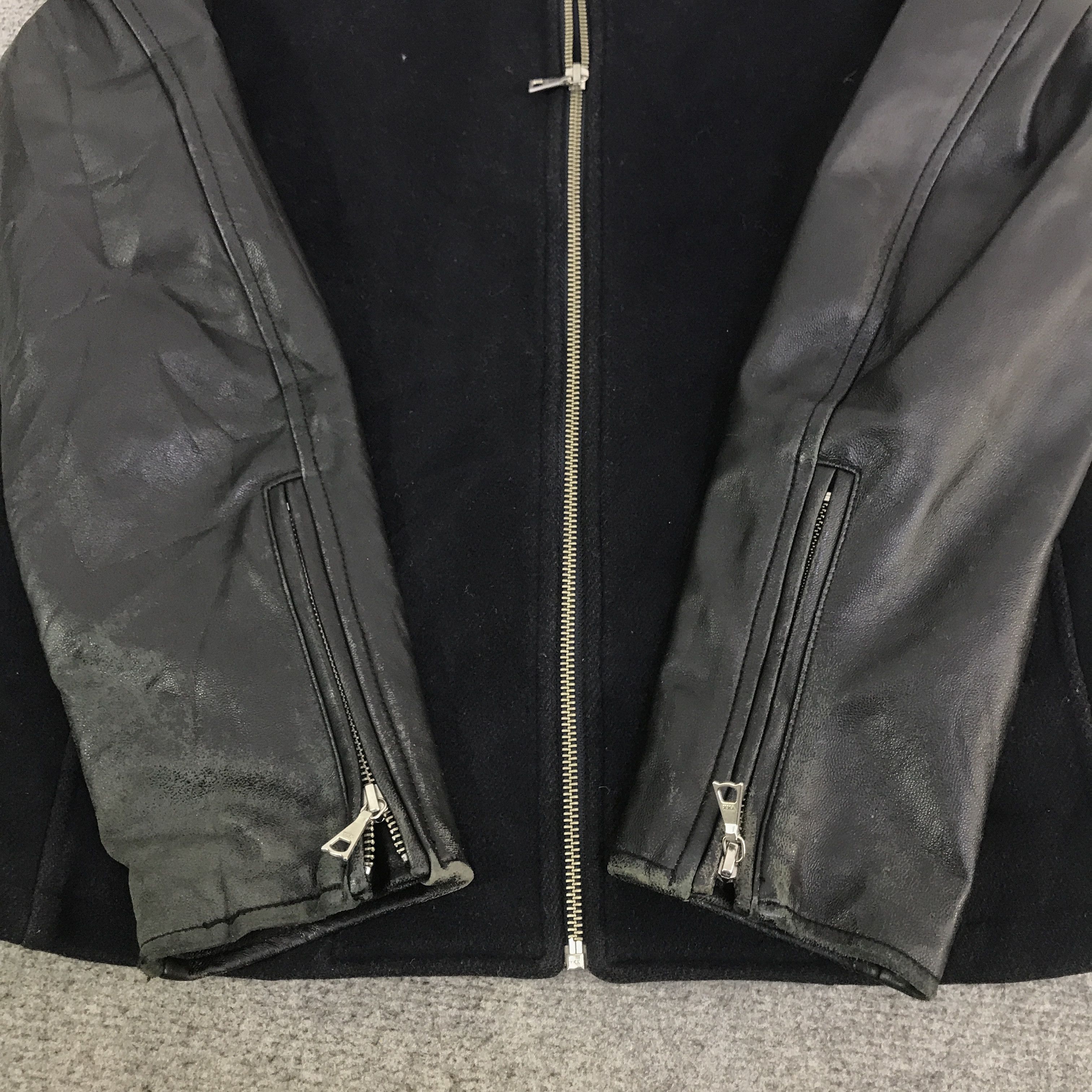 HARE Hare Sleeve Leather jacket K121B7 Size US M / EU 48-50 / 2 - 8 Thumbnail
