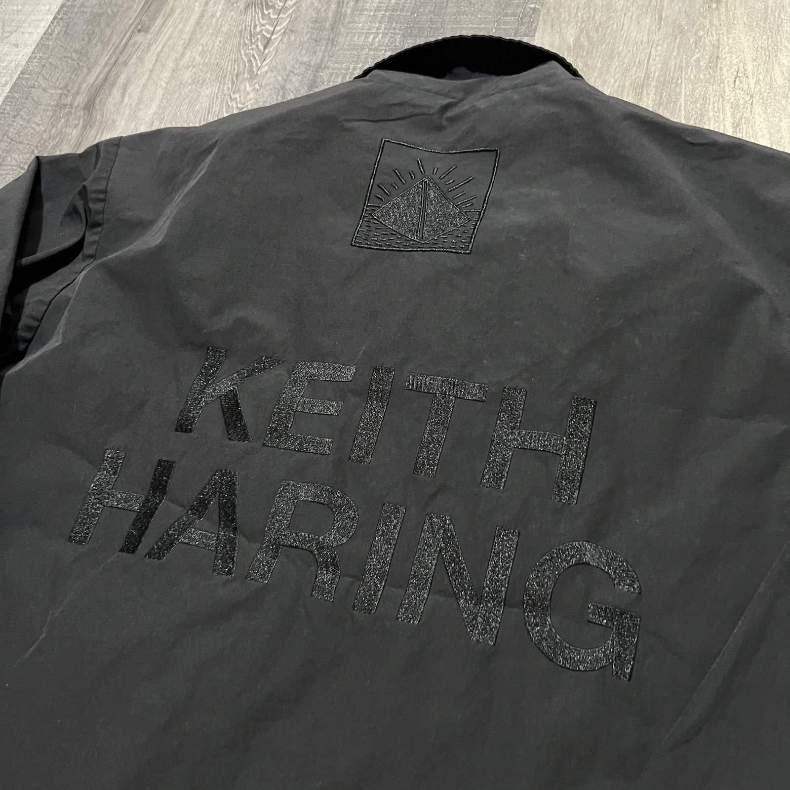 Keith Haring Keith Haring X Shoe Palace Coach Jacket Snap Up Heart Logo Size US XL / EU 56 / 4 - 4 Thumbnail