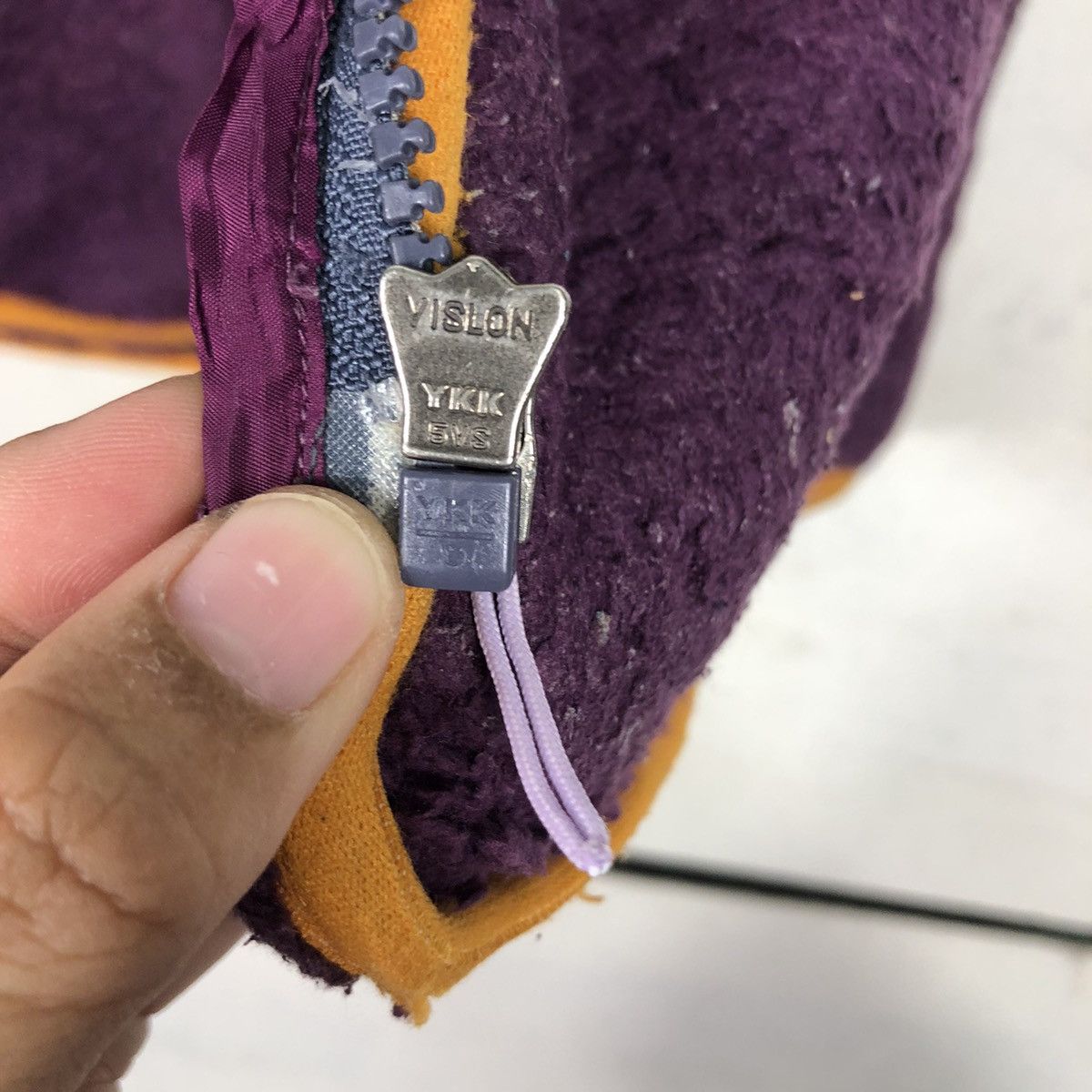 Japanese Brand × Vintage 📌Rich Purple Vintage Dip Pile Sherpa Vest Jacket Marmot Size US L / EU 52-54 / 3 - 18 Thumbnail