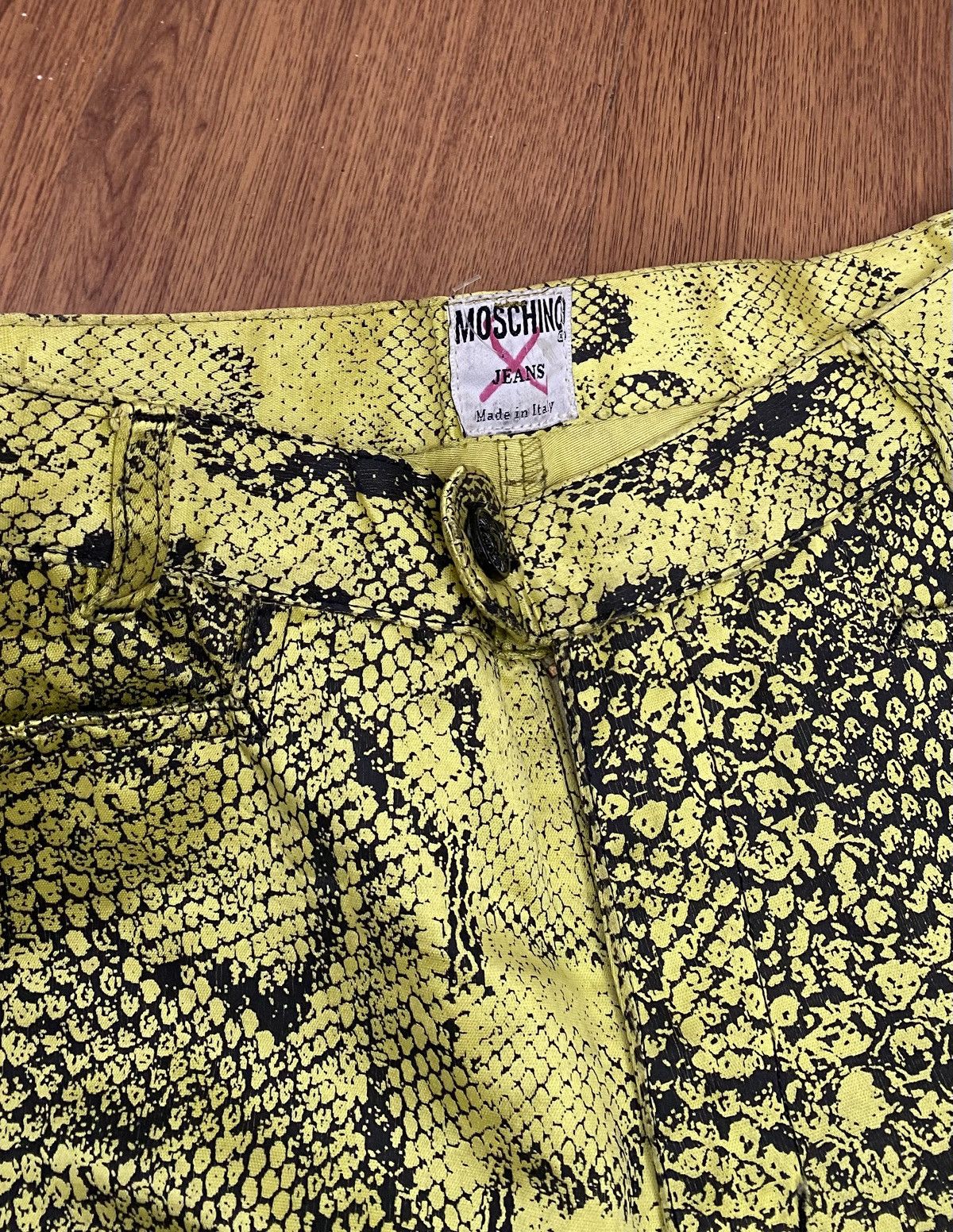 Moschino Moschino snake skin pants Size 30" / US 8 / IT 44 - 3 Thumbnail