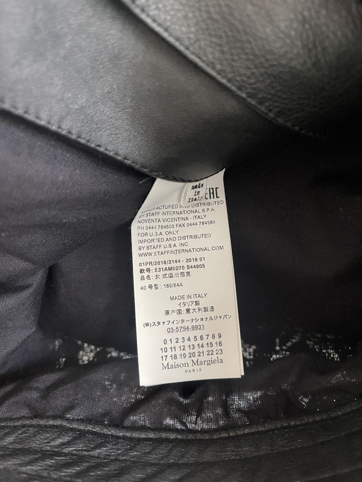 Maison Margiela Maison Margiela SS2016 Leather Jacket Size S / US 4 / IT 40 - 5 Thumbnail