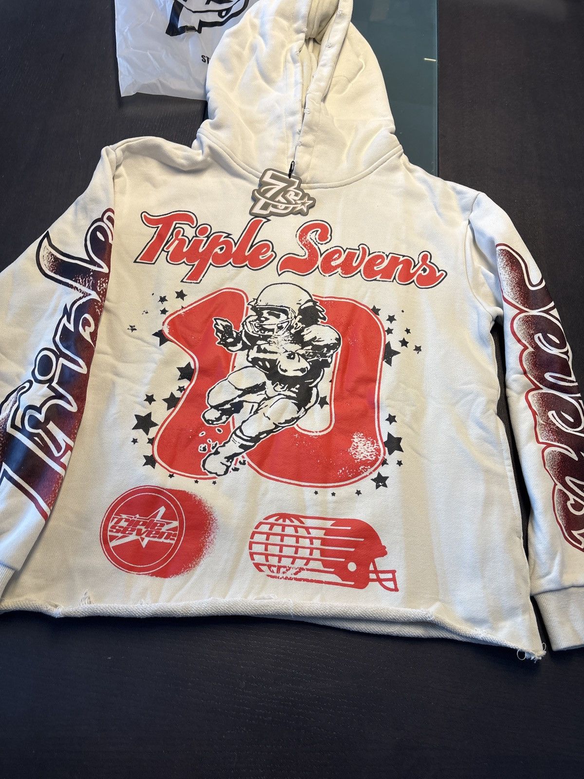 Triple sevens allstar hoodie grey