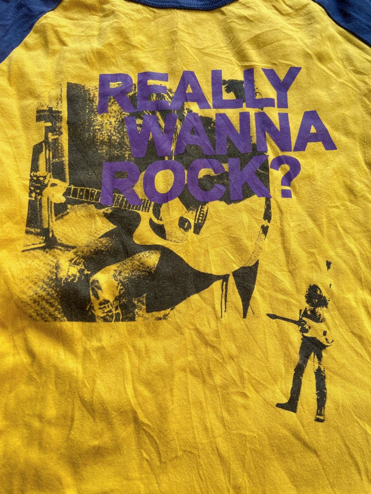 Japanese Brand REALLY WANNA ROCK? KURT COBAIN DESIGN LONG SLEEVE Size US S / EU 44-46 / 1 - 3 Thumbnail