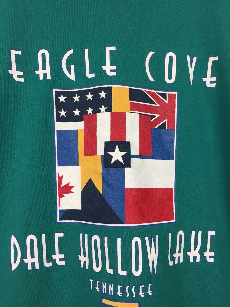 Gear for Sports Vtg 90s Eagle Cove Dale Hollow Lake Tennessee Tee Size XL Size US XL / EU 56 / 4 - 4 Thumbnail