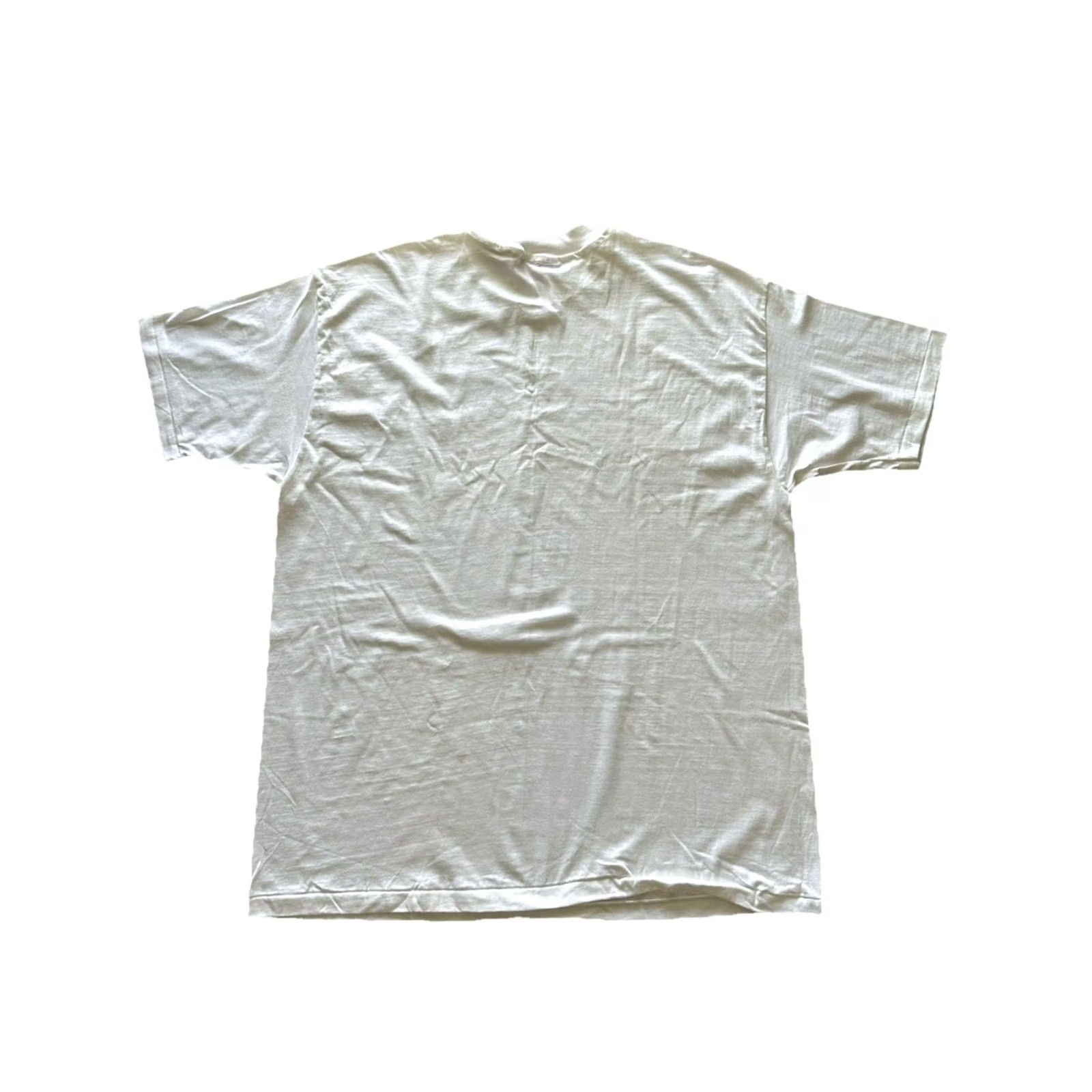 DKNY VINTAGE Hamrahs T-Shirt Unisex Adults XL White 90s Logo Single Stitch DC Comics/MaxMara/KORS/DKNY? Size US XL / EU 56 / 4 - 7 Thumbnail