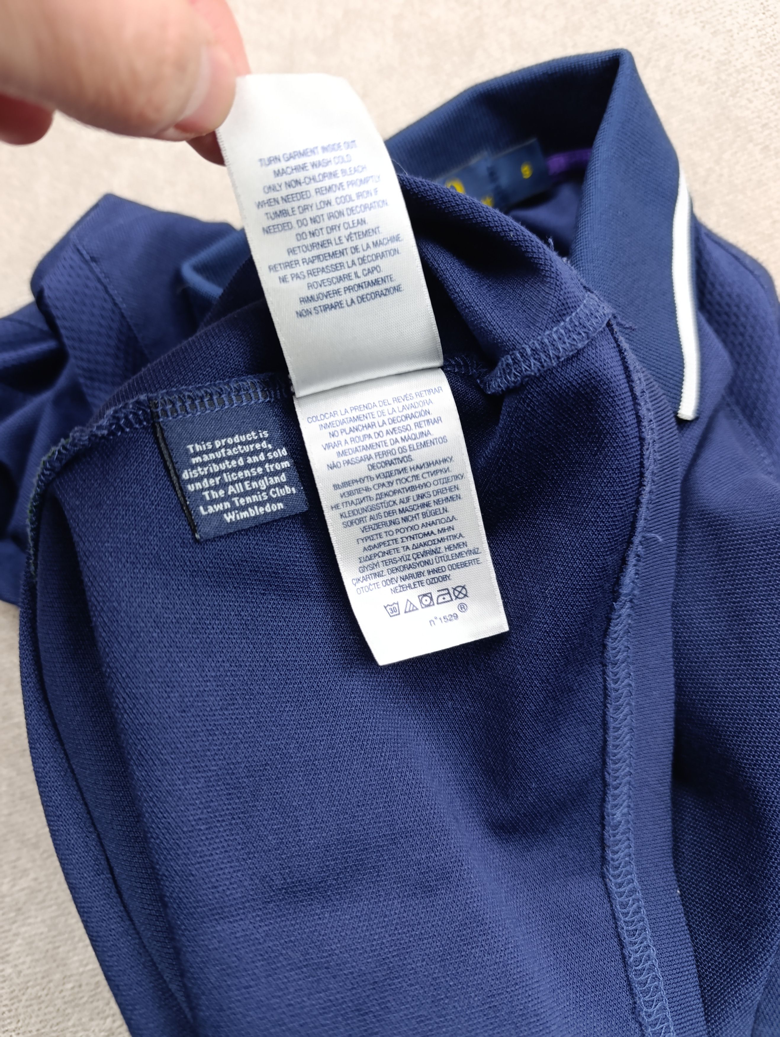 Polo Ralph Lauren POLO RALPH LAUREN WIMBLEDON 2017 MENS POLO SHIRT Size US S / EU 44-46 / 1 - 12 Thumbnail