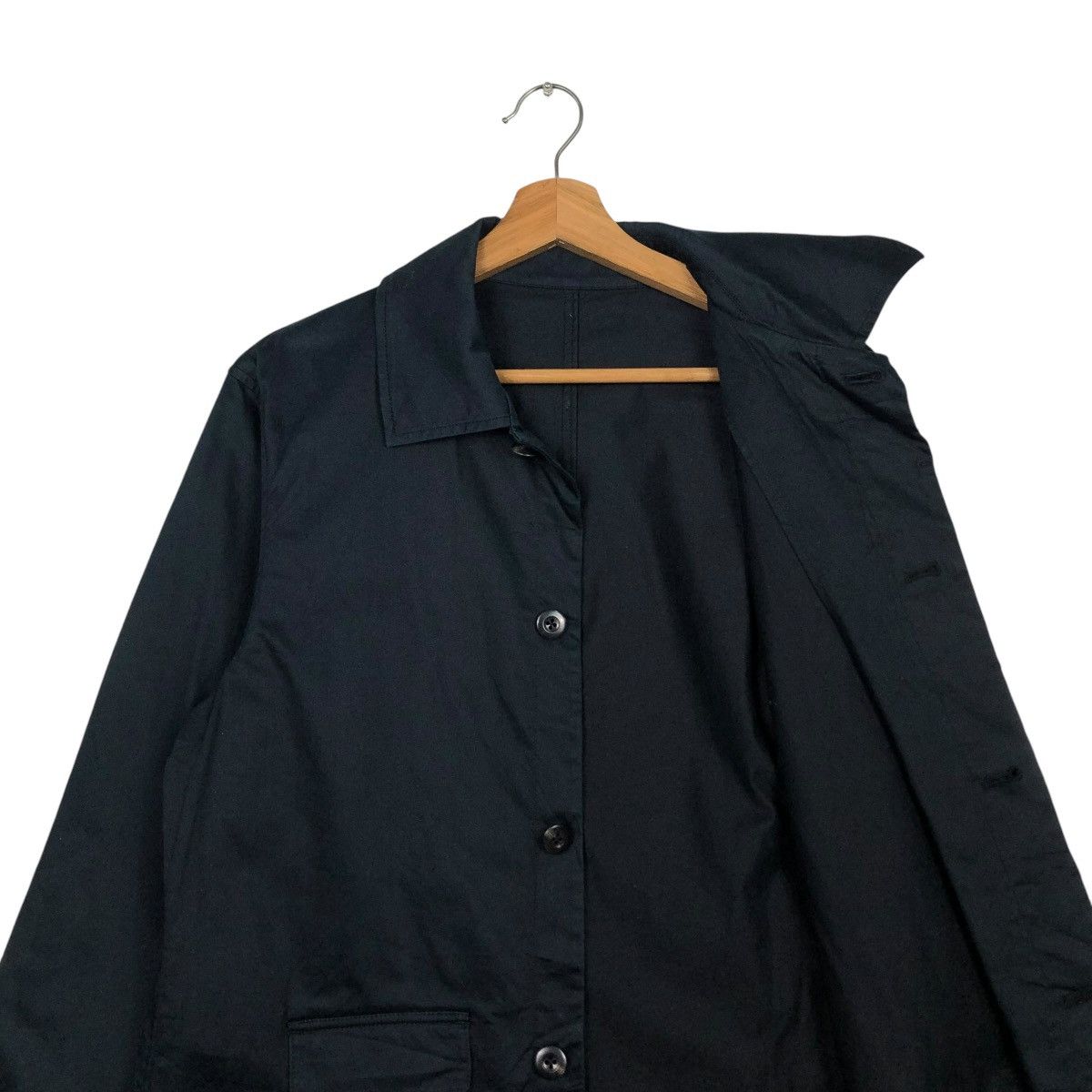 Japanese Brand 🔥ICONIC BLACK WORKER CHORE JACKET MR. JUNKO ISSEY MIYAKE Size US M / EU 48-50 / 2 - 14 Thumbnail
