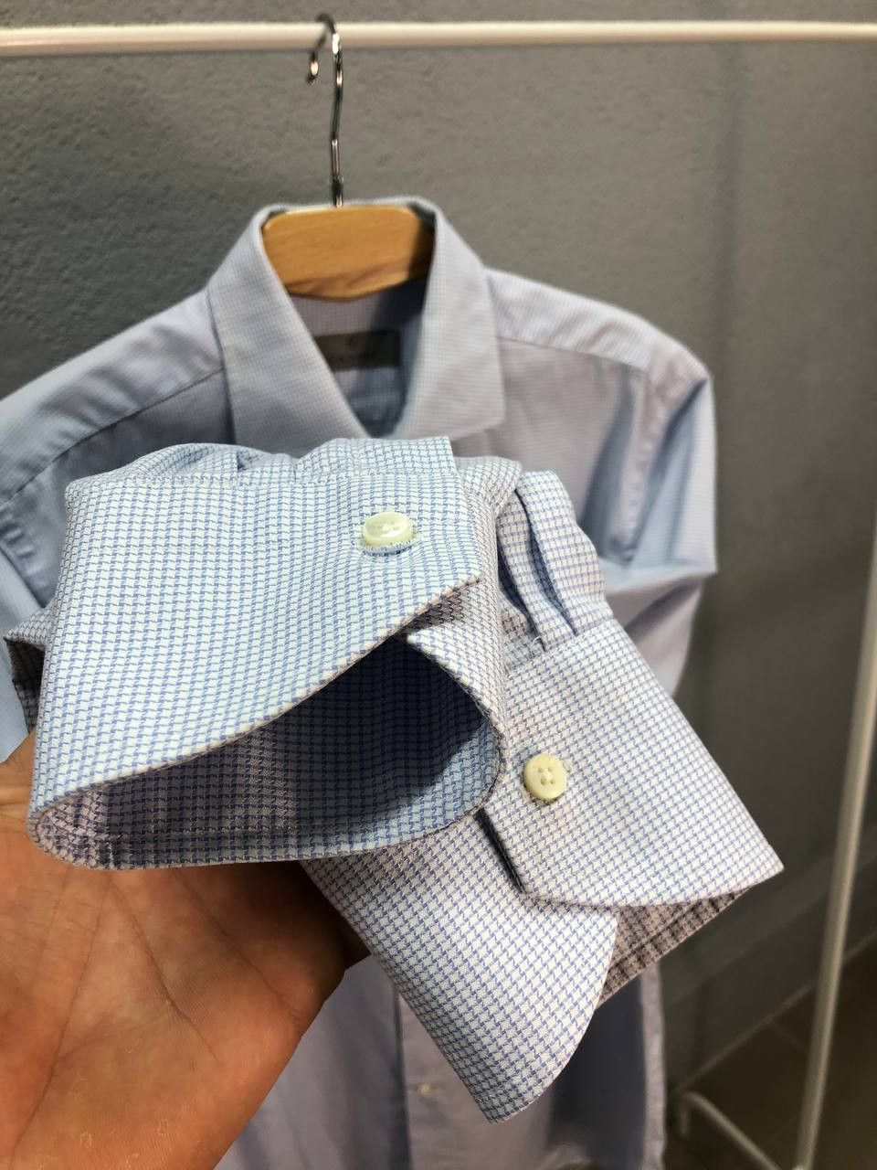 Canali Canali mens shirt size 40 / Medium Size US M / EU 48-50 / 2 - 4 Thumbnail