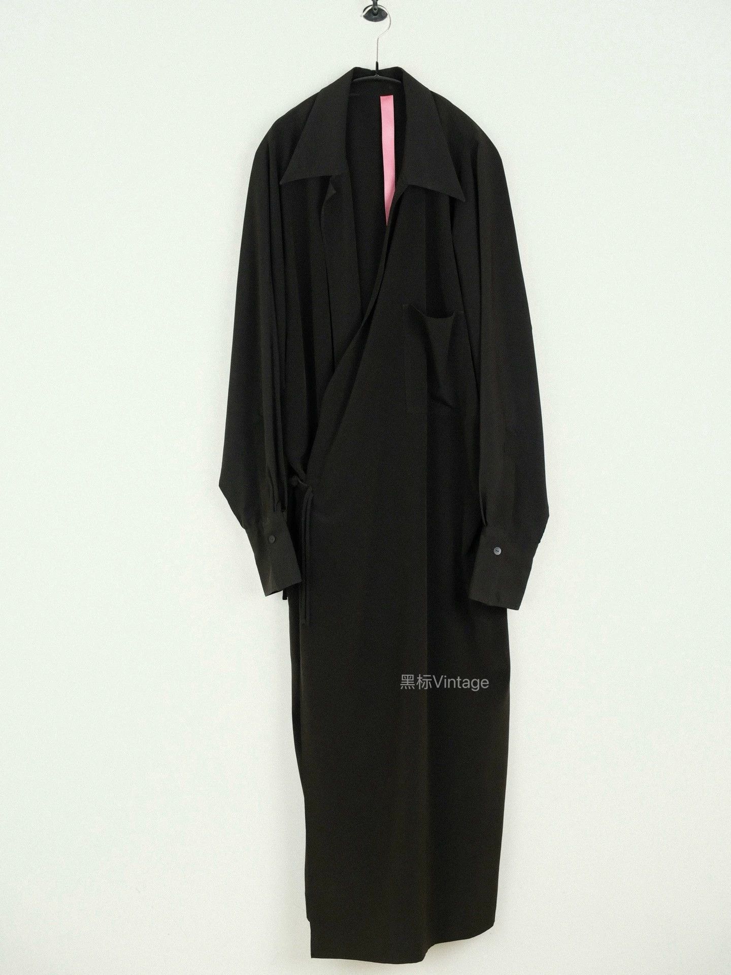 Yohji Yamamoto Yohji Yamamoto Y's 21ss Vtg Collar Triacetate Coat Women Size L / US 10 / IT 46 - 3 Thumbnail