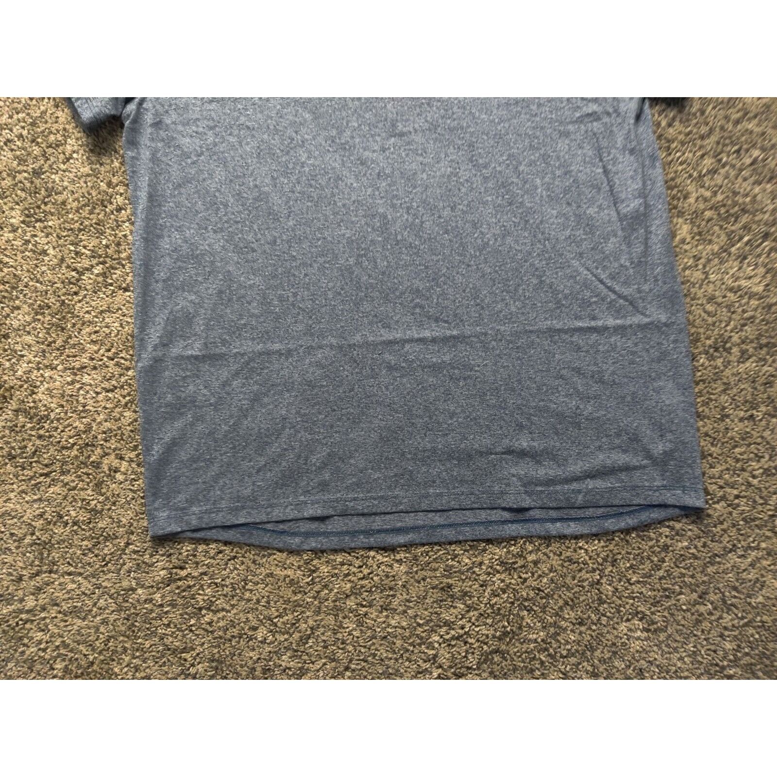 Reebok Reebok Shirt Adult Mens Large Solid Blue Activewear Short Sl Size US L / EU 52-54 / 3 - 5 Thumbnail