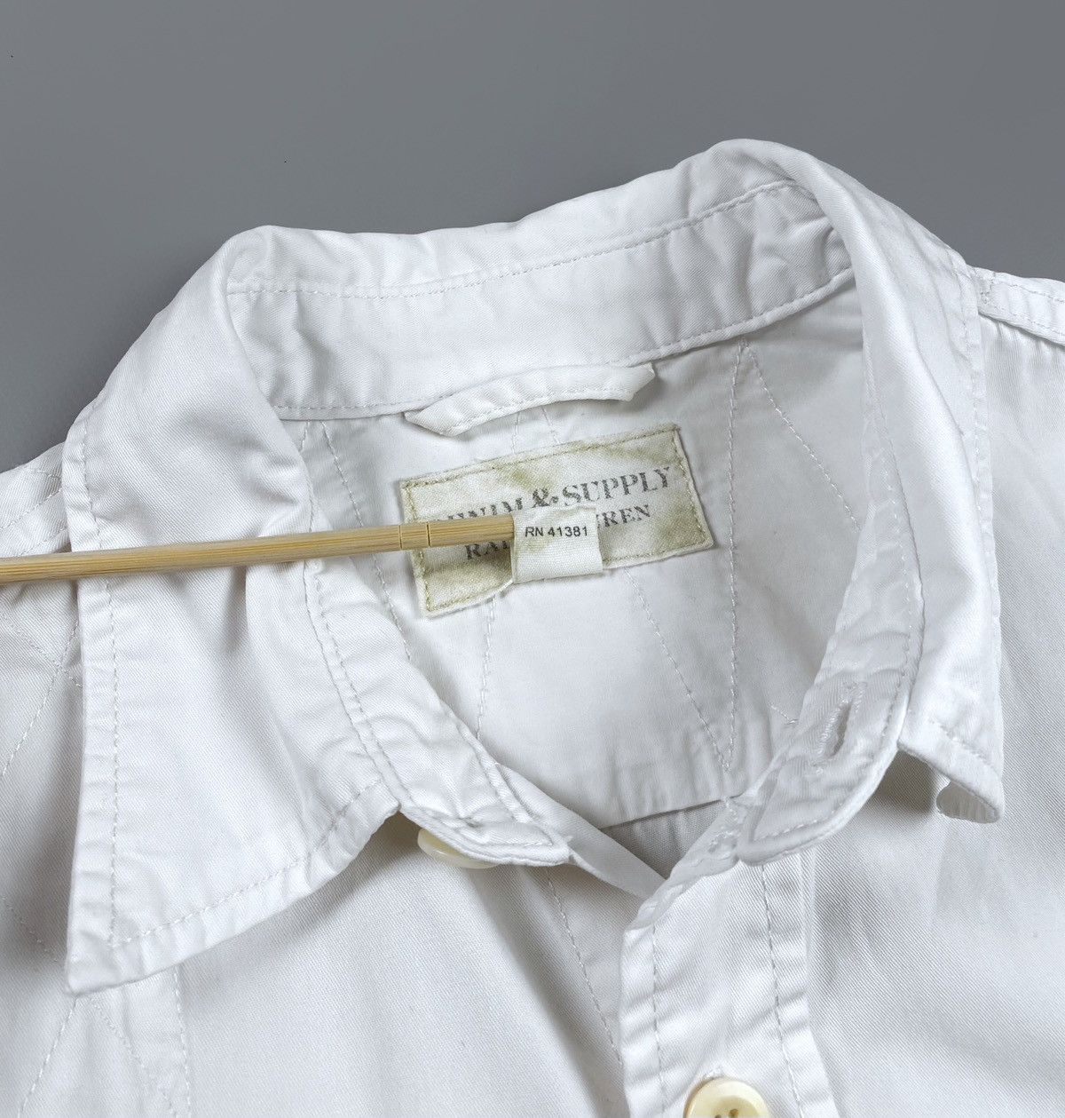 Ralph Lauren Denim & Supply Ralph Lauren White Multipocket Shirt Size L Size US M / EU 48-50 / 2 - 17 Thumbnail
