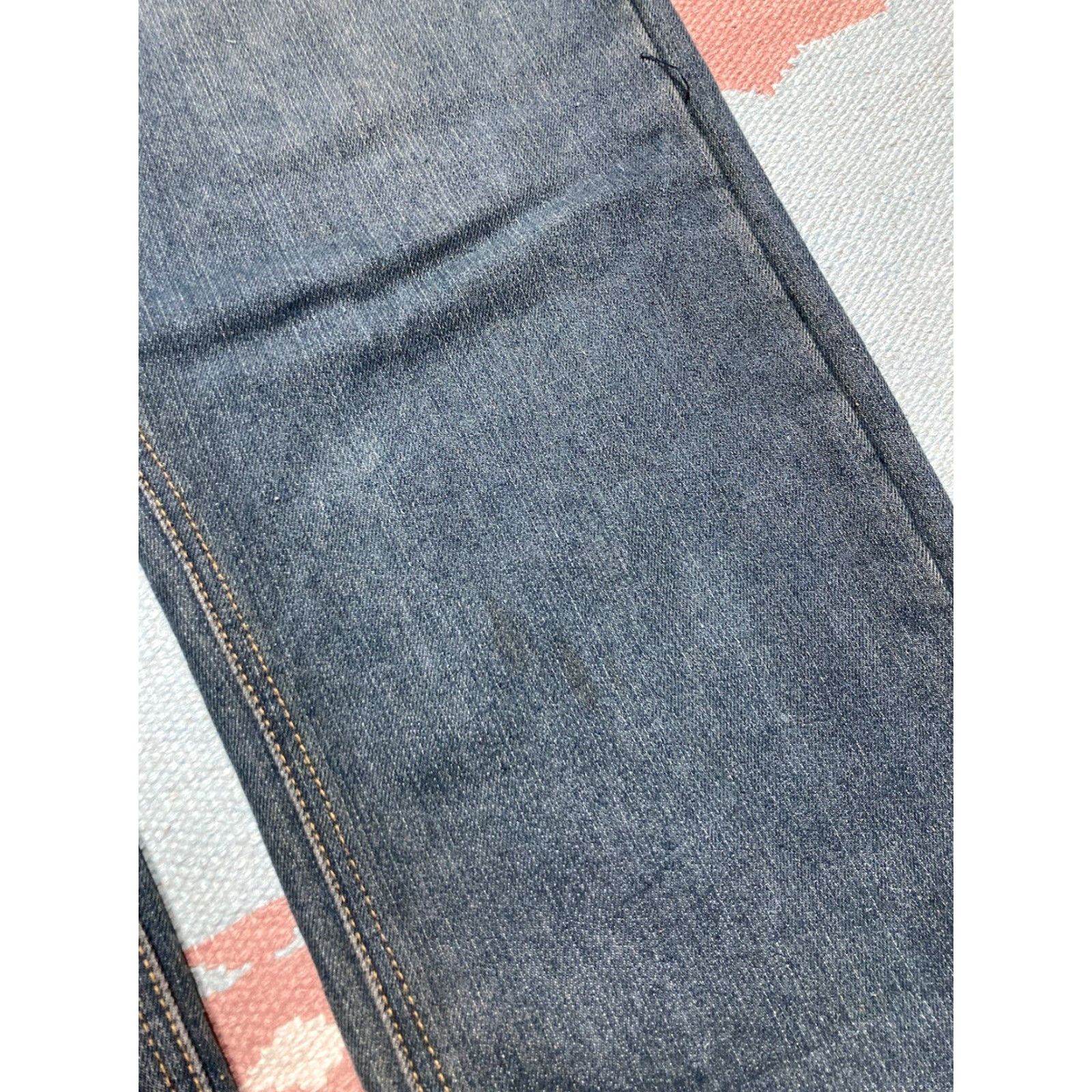 Vintage VINTAGE Red Ape Jeans Wide-Leg Hip Hop Embroidered 40x32 Men Jeans Baggy 90s Style Size US 40 / EU 56 - 5 Thumbnail