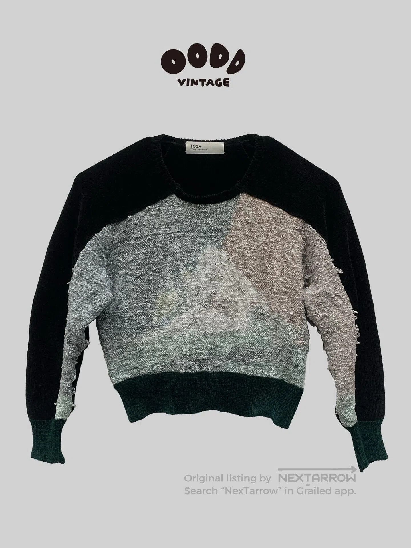 Toga Toga Archives Art Knit Sweater. Size M / US 6-8 / IT 42-44 - 1 Thumbnail