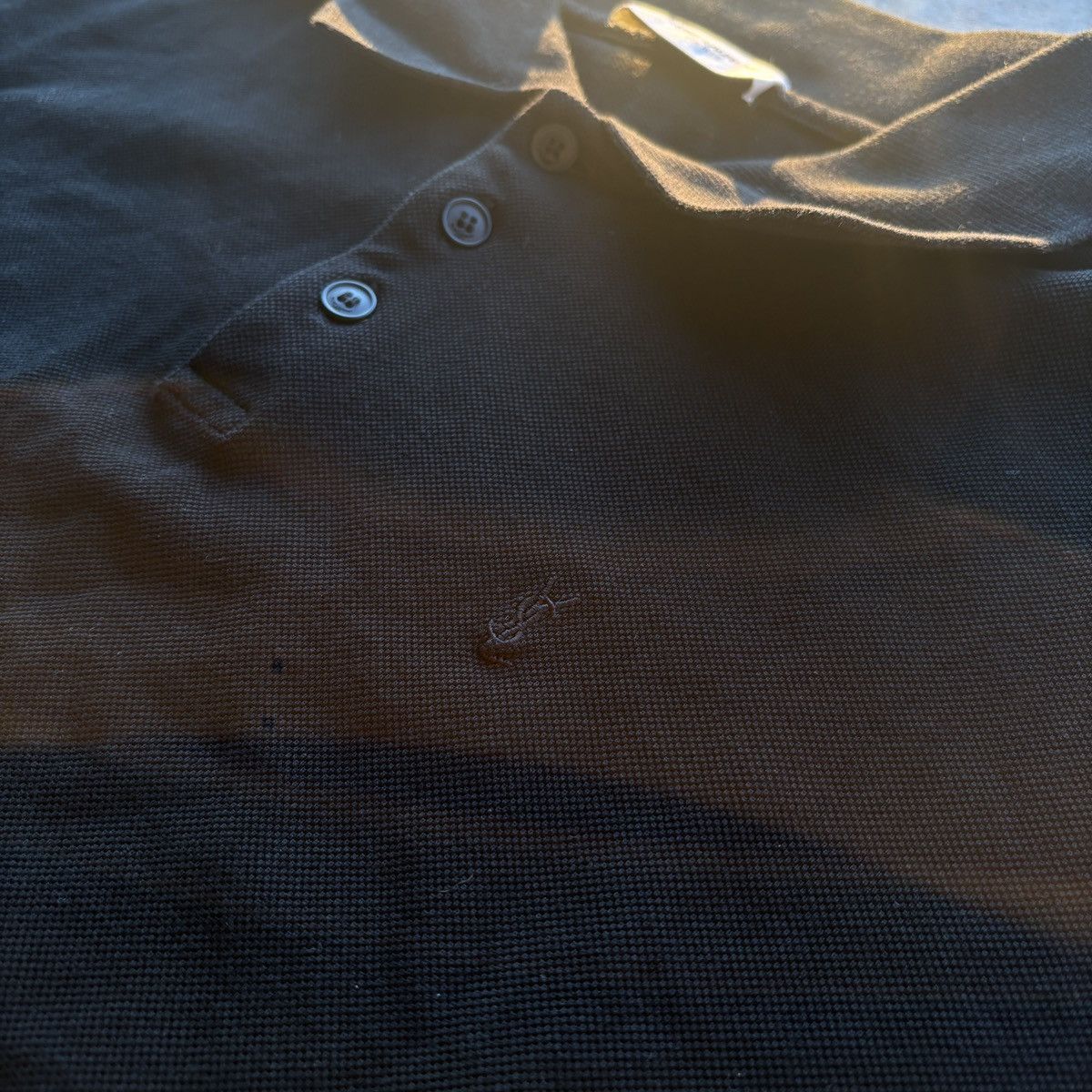 Saint Laurent Paris Saint Laurent Paris Polo Size US M / EU 48-50 / 2 - 2 Thumbnail