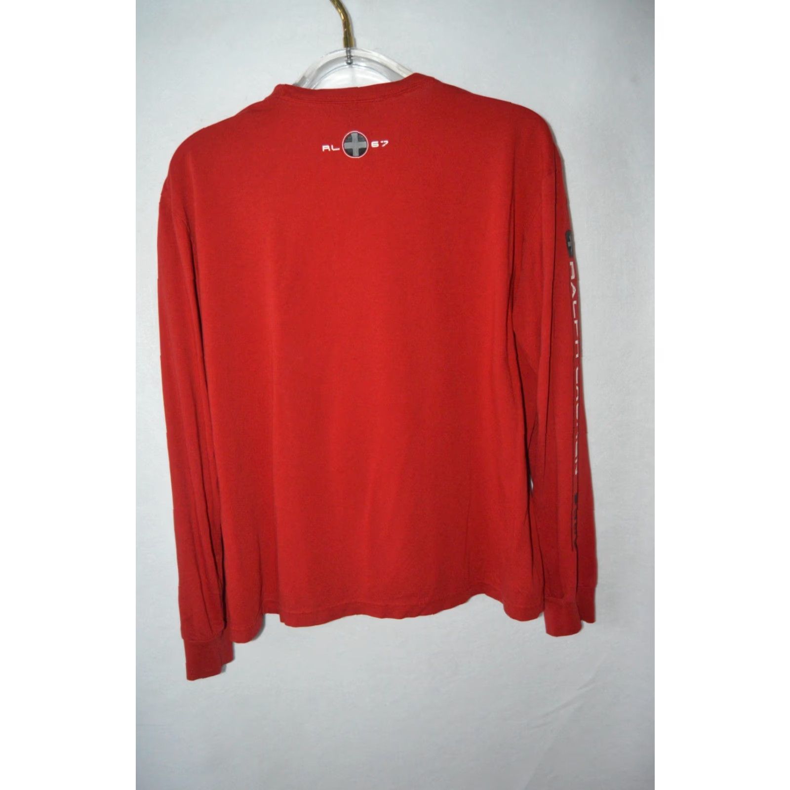 Vintage VTG Polo Sport Ralph Lauren RED Long Sleeve Hiking Shirt Med Size US M / EU 48-50 / 2 - 2 Thumbnail