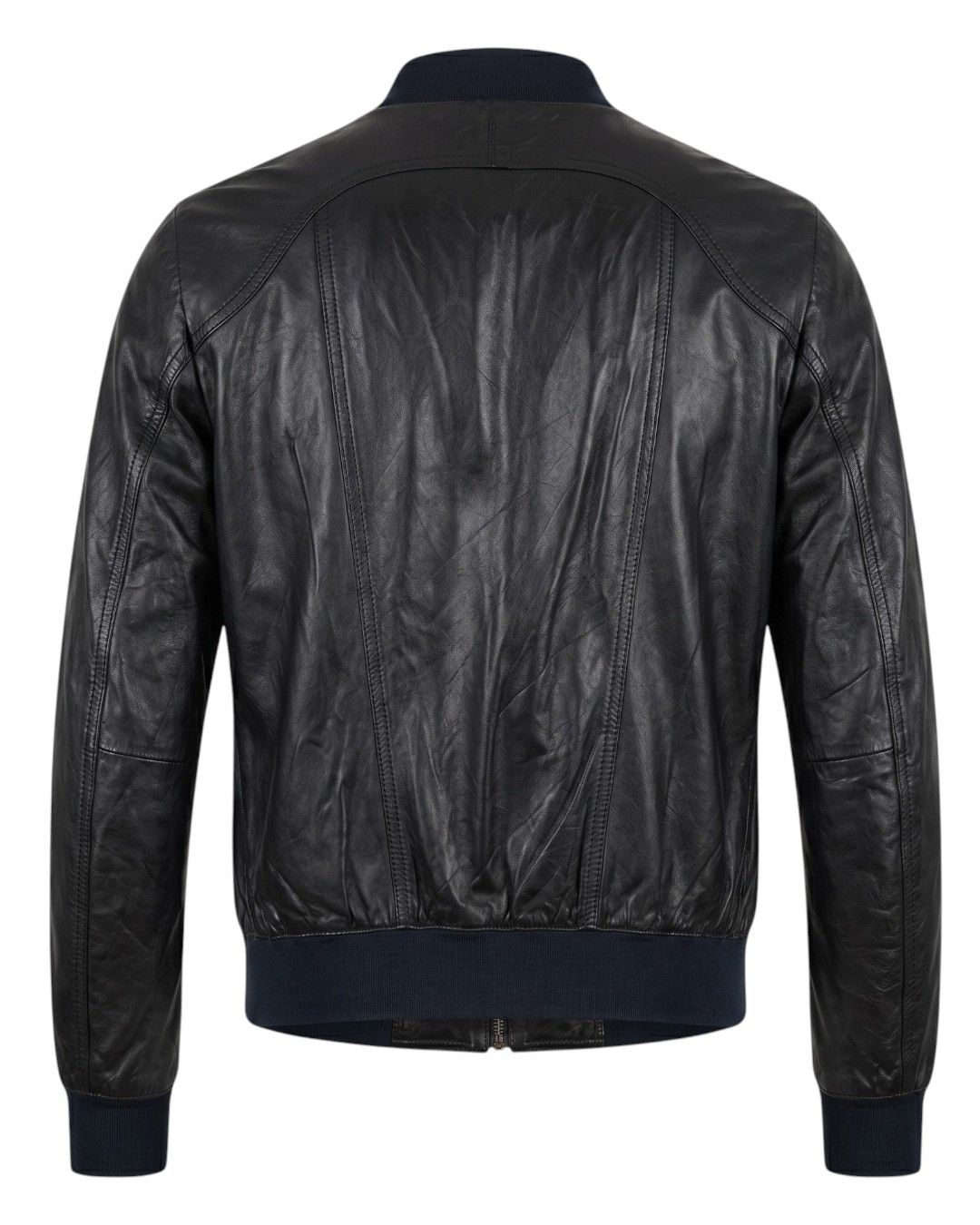Yves Saint Laurent 3 ZIP LEATHER BOMBER JACKET Size US M / EU 48-50 / 2 - 2 Thumbnail
