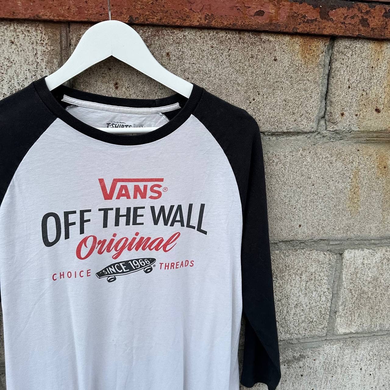 Vans VTG Mans Vans Long-sleeve T-shirts 3/4 Size L Y2K SK8 00s Size US L / EU 52-54 / 3 - 3 Thumbnail