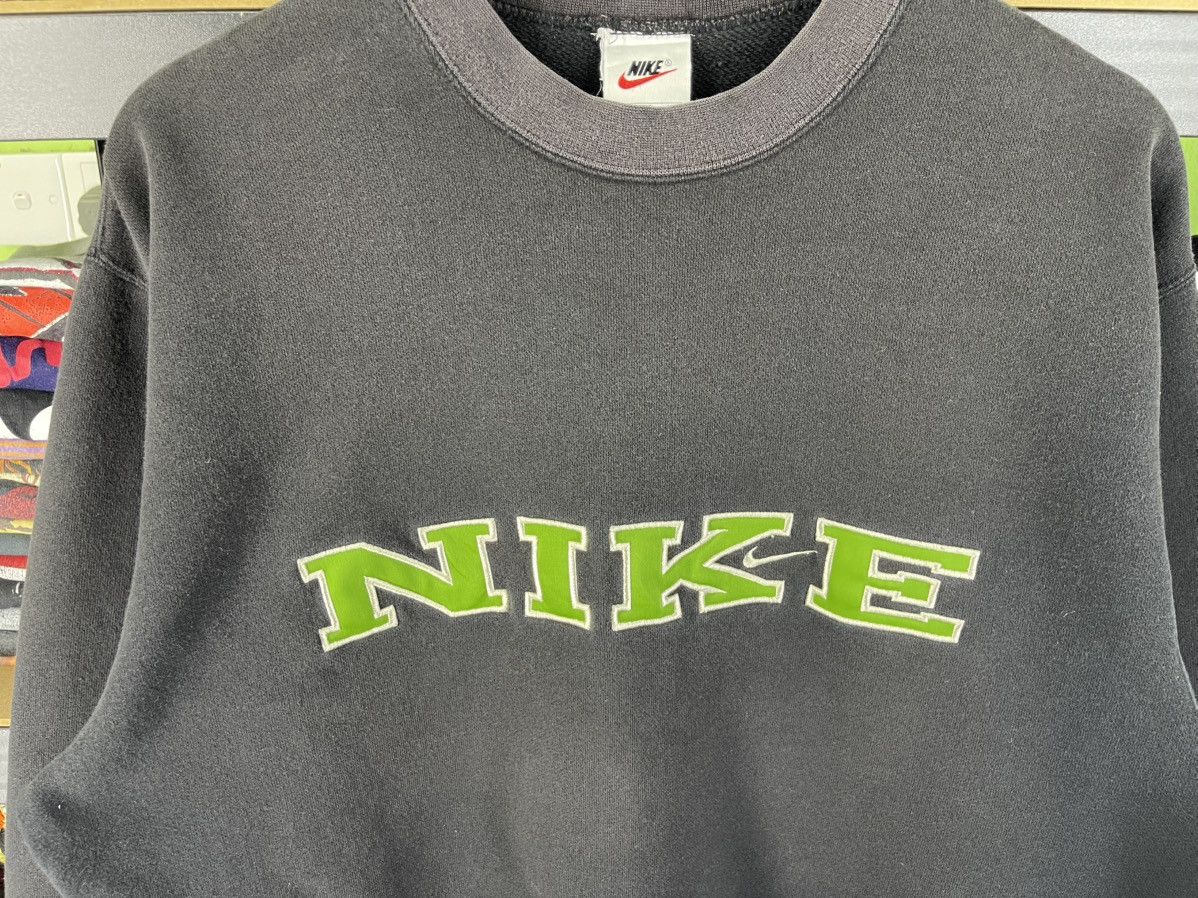 Nike Vintage 90's Nike Embroidered Spell-out Logo Sweatshirt Size US XL / EU 56 / 4 - 7 Thumbnail
