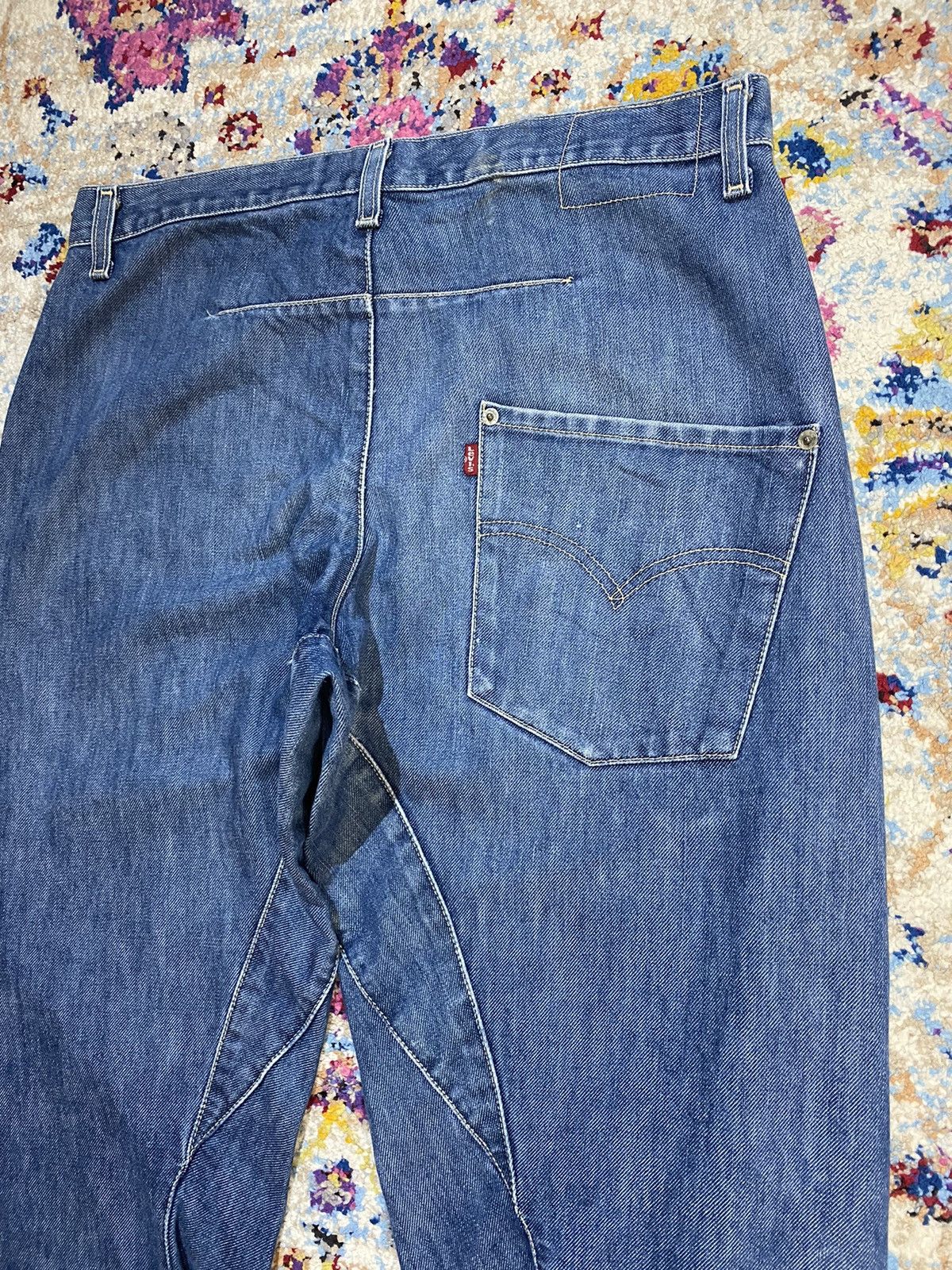 Levi's LEVI'S ENGINEERED TWISTED TENCEL REGULAR CUT JEANS W33 Size US 34 / EU 50 - 4 Thumbnail