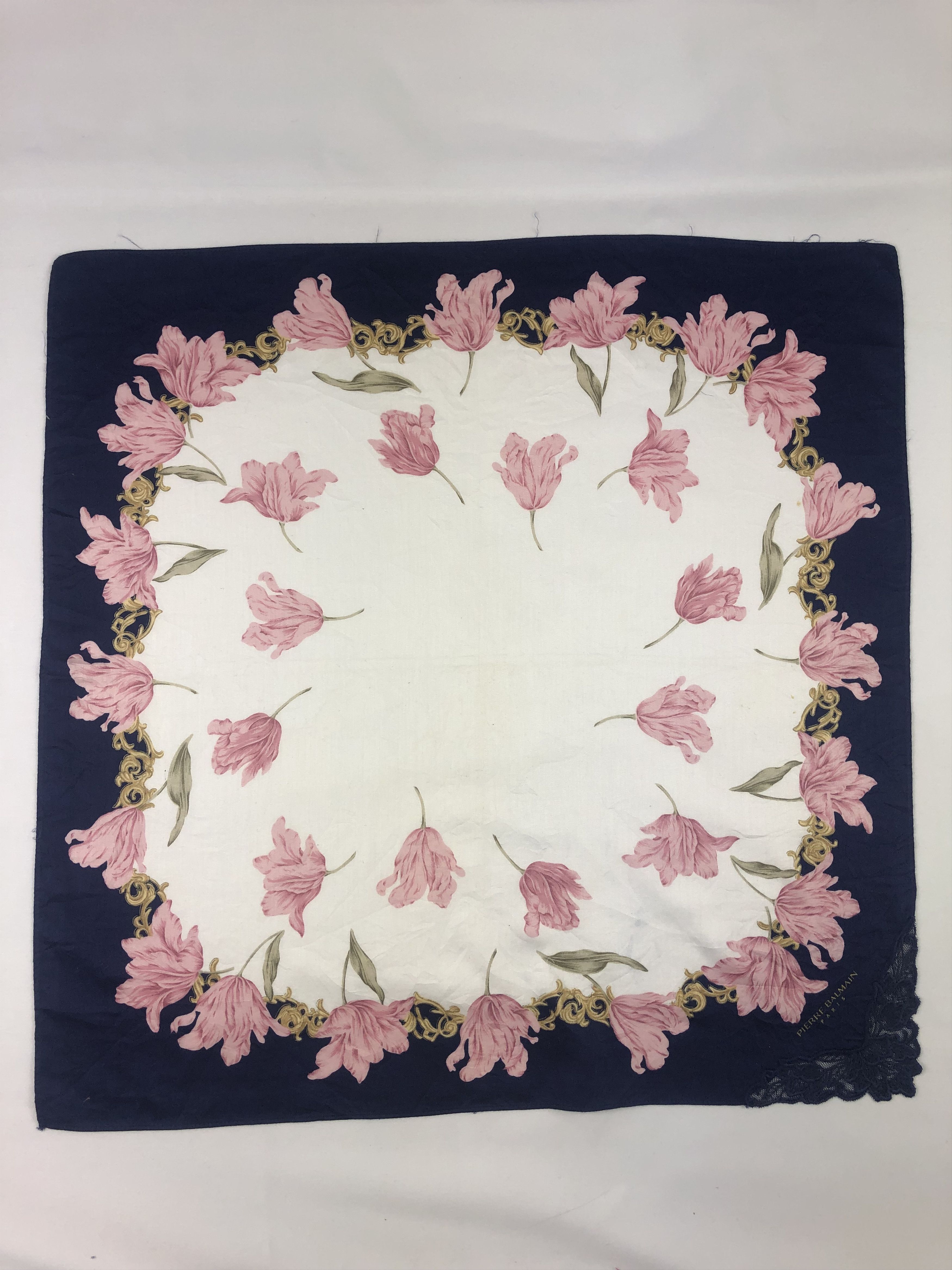 Pierre Balmain × Vintage Pierre Balmain Handkerchief / Bandana / Neckerchief Size ONE SIZE - 3 Thumbnail