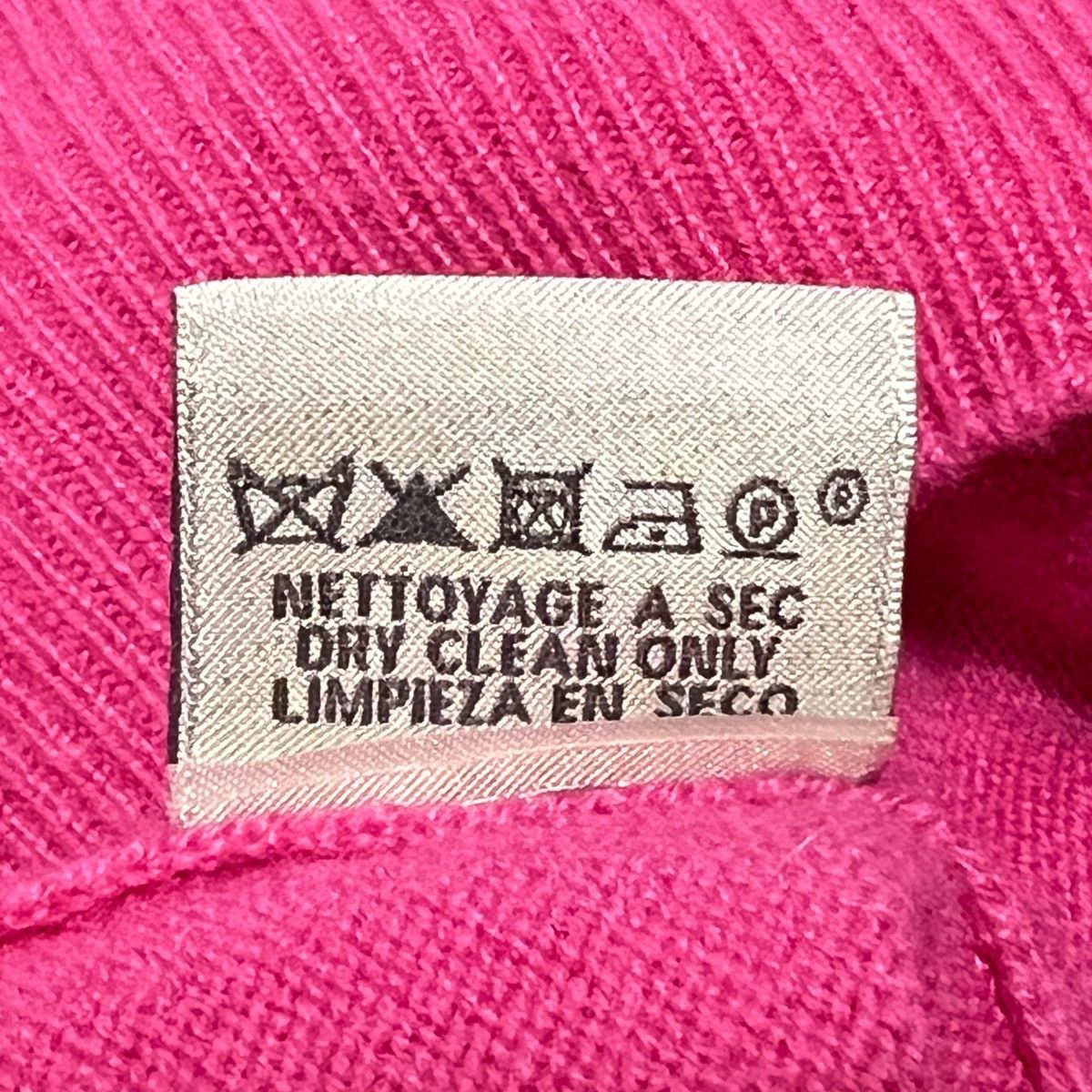 Hermes HERMES Cashmere Half Zip L/S Knit Sweater Pink – Size XS Size US XS / EU 42 / 0 - 6 Thumbnail
