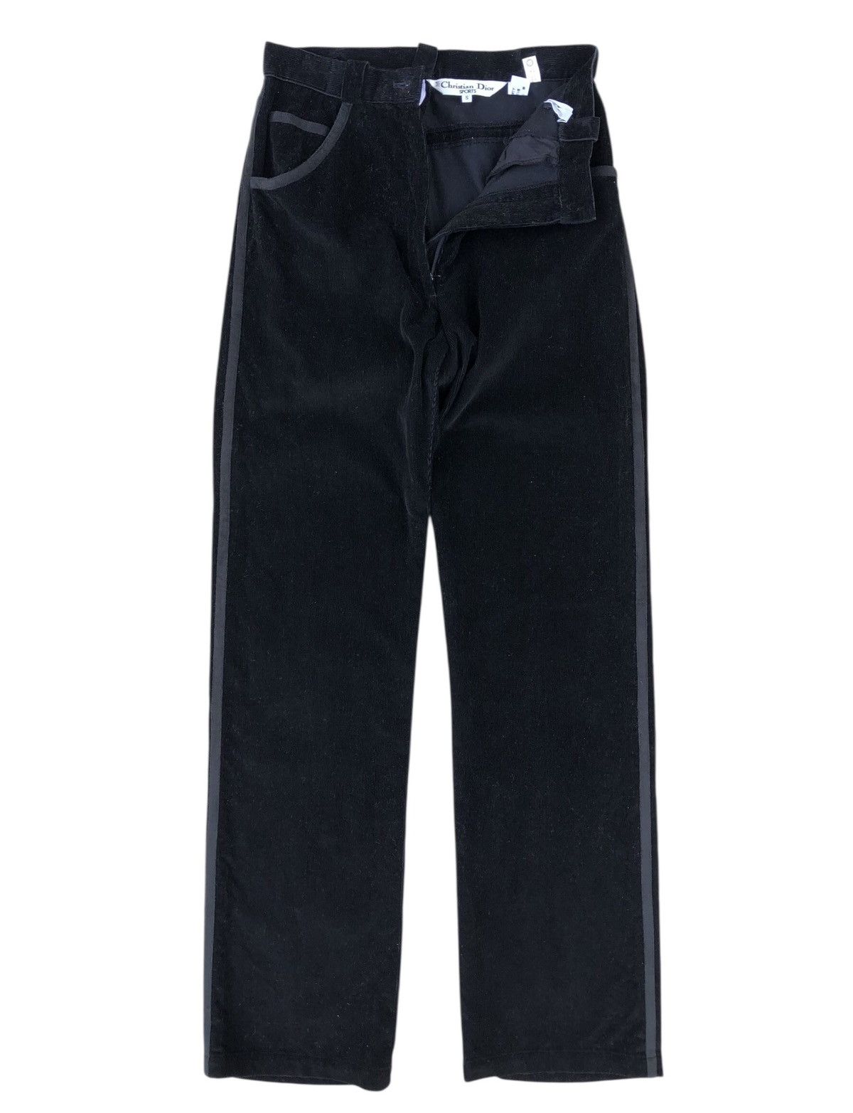 Christian Dior Monsieur Christian Dior Sport Corduroy Edge Line Pants Size 24" / US 00 / IT 34 - 1 Thumbnail