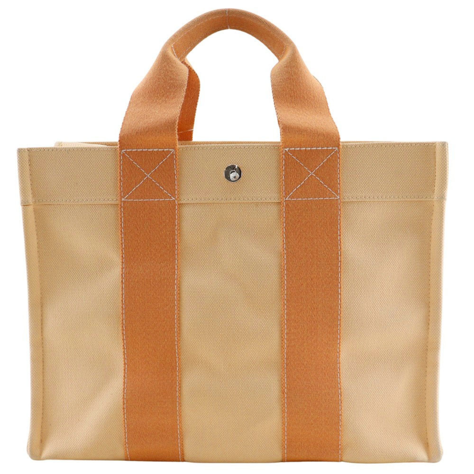 Hermes Hermes Hermès Bora PM Handbag, Canvas, Orange, Snap Buttons, Women's Size ONE SIZE - 1 Thumbnail