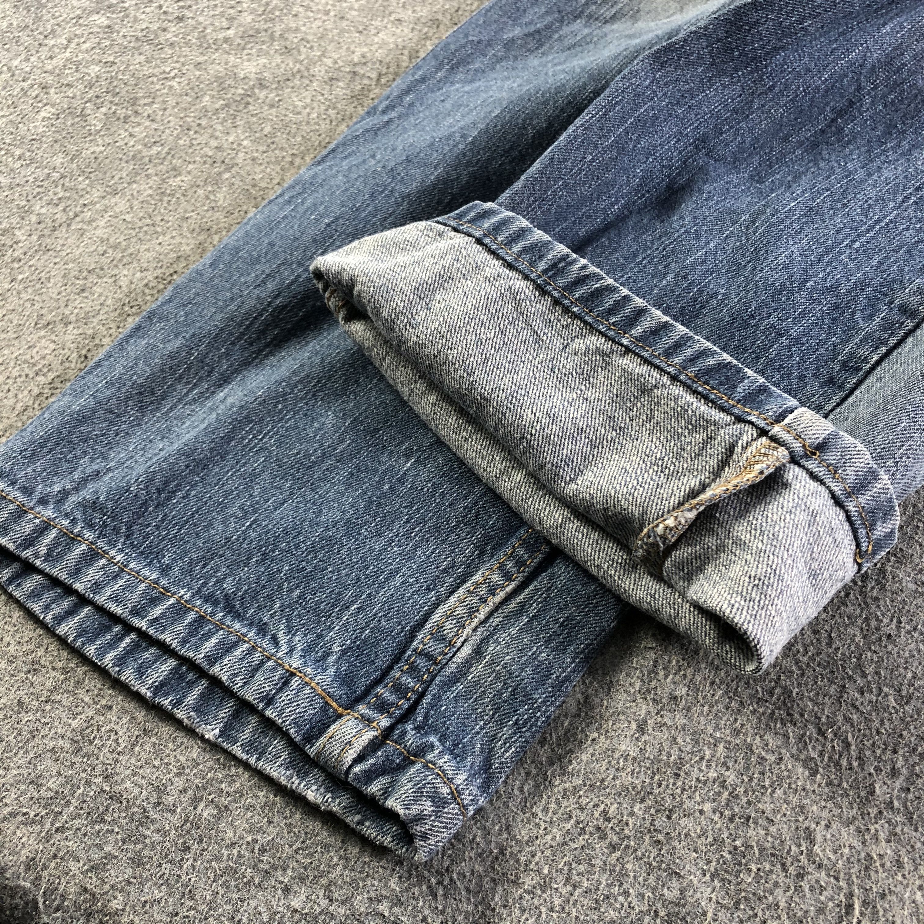 Levi's Vintage Blue Wash Levis 550 Jeans-J3390 Size 30" / US 8 / IT 44 - 6 Thumbnail
