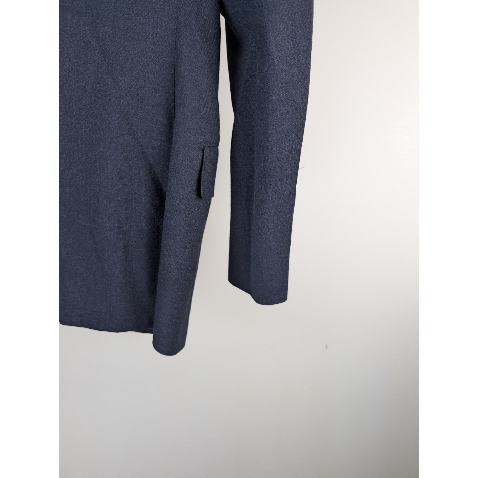 Tom Ford o1rshd1 CC20 Shelton Sharkskin Slim-Fit Wool Suit Jacket Size US M / EU 48-50 / 2 - 14 Thumbnail