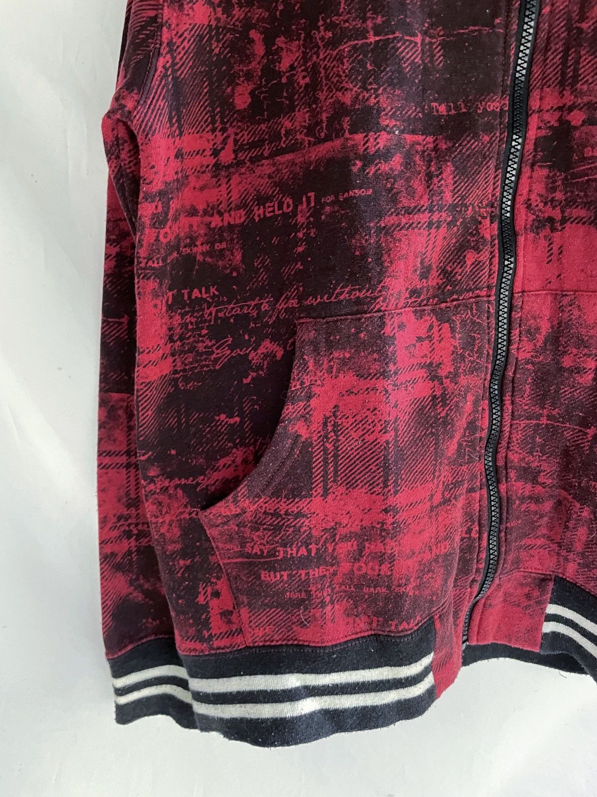 Isamu Katayama Backlash SAY THAT YOU HAD BUT THEY POOR AND HELL ZIP HOODIE Size US M / EU 48-50 / 2 - 5 Thumbnail