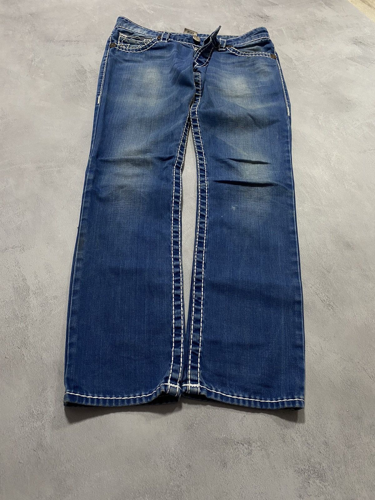 True Religion × Vintage Vintage Jeans Pants True Religion Jhony Super T SLIM-FIT /32 Size US 32 / EU 48 - 9 Thumbnail