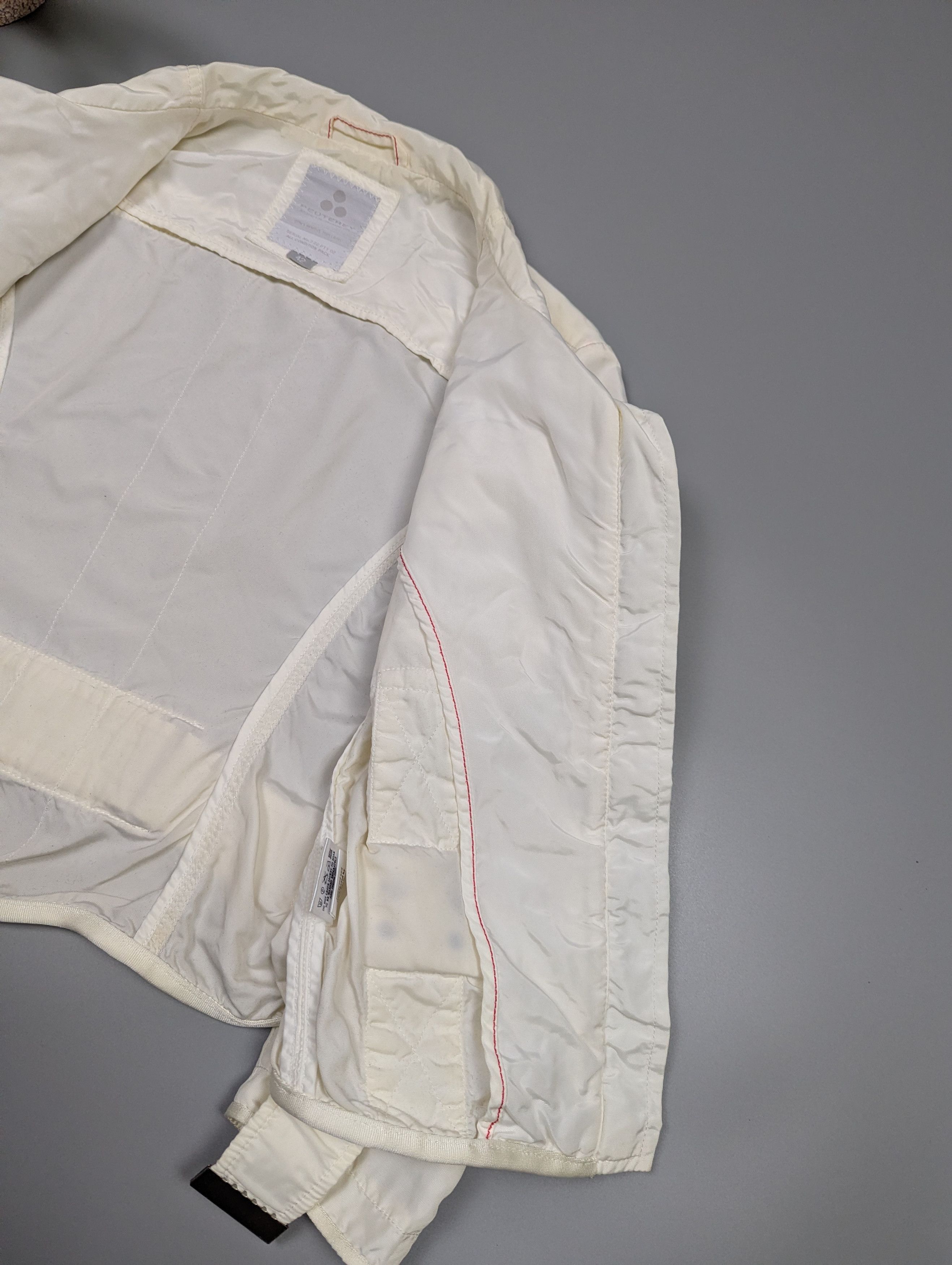 Peuterey Peuterey Hill Rose Vintage Shiny White Jacket Biker Size S / US 4 / IT 40 - 10 Thumbnail