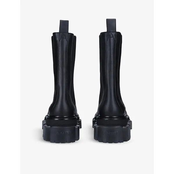 Amiri o1y0425 Ankle Boots in Black Size US 8 / IT 38 - 4 Thumbnail