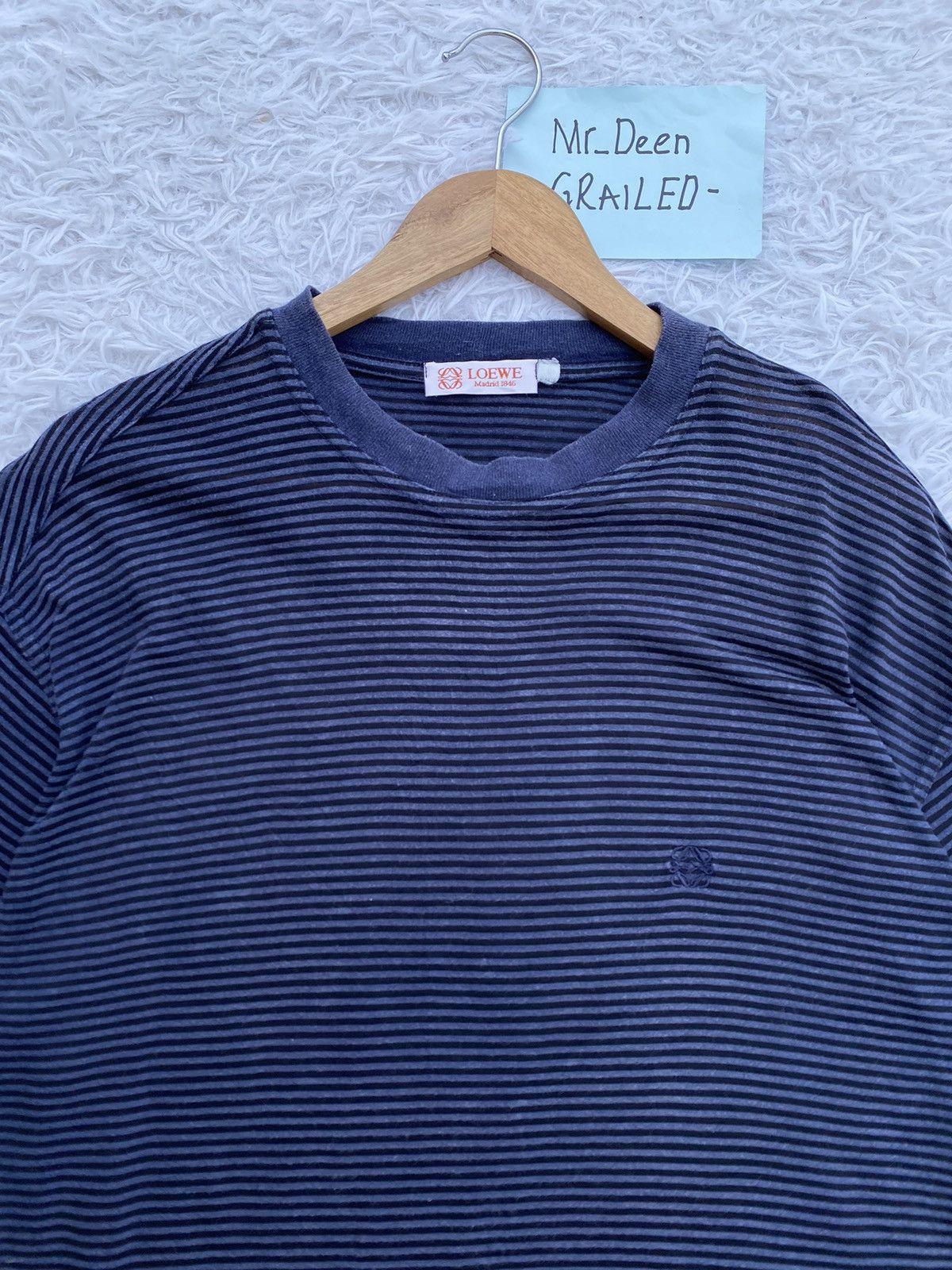 Loewe Rare Vintage Loewe Stripes Tshirt Size US L / EU 52-54 / 3 - 5 Thumbnail