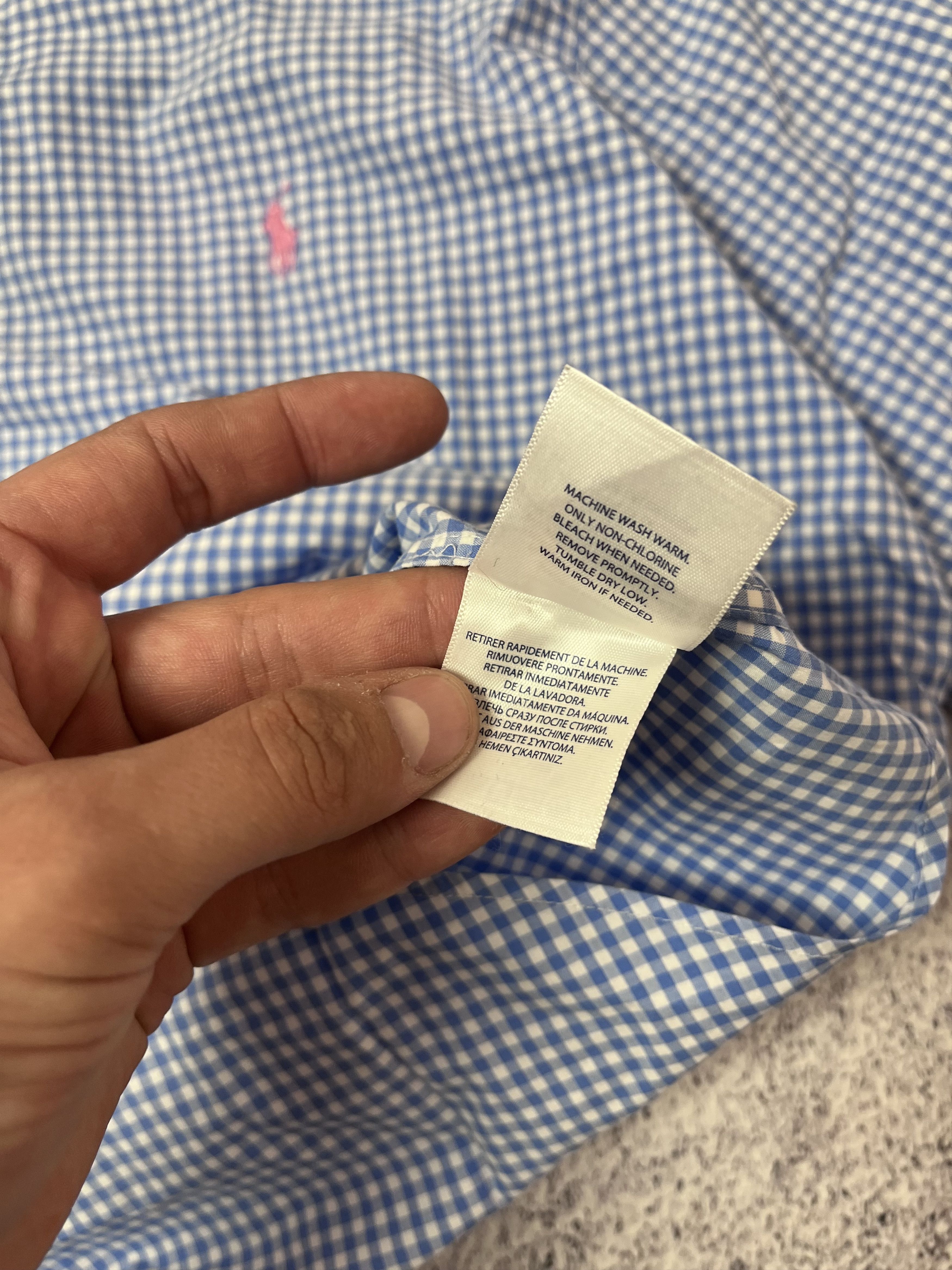 Japanese Brand × Polo Ralph Lauren Men’s button down shirt Polo Ralph Lauren size L blue y2k Size US L / EU 52-54 / 3 - 11 Thumbnail