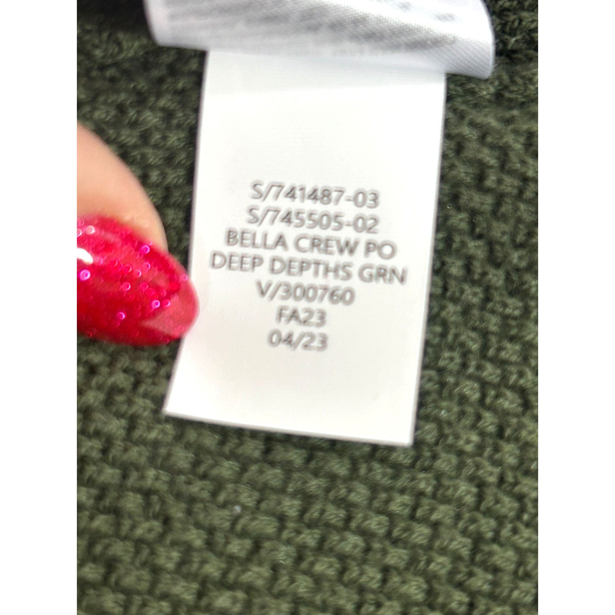 Gap GAP Women’s Sweater S Green Crewneck Pullover Long Sleeve Ri Size S / US 4 / IT 40 - 8 Thumbnail