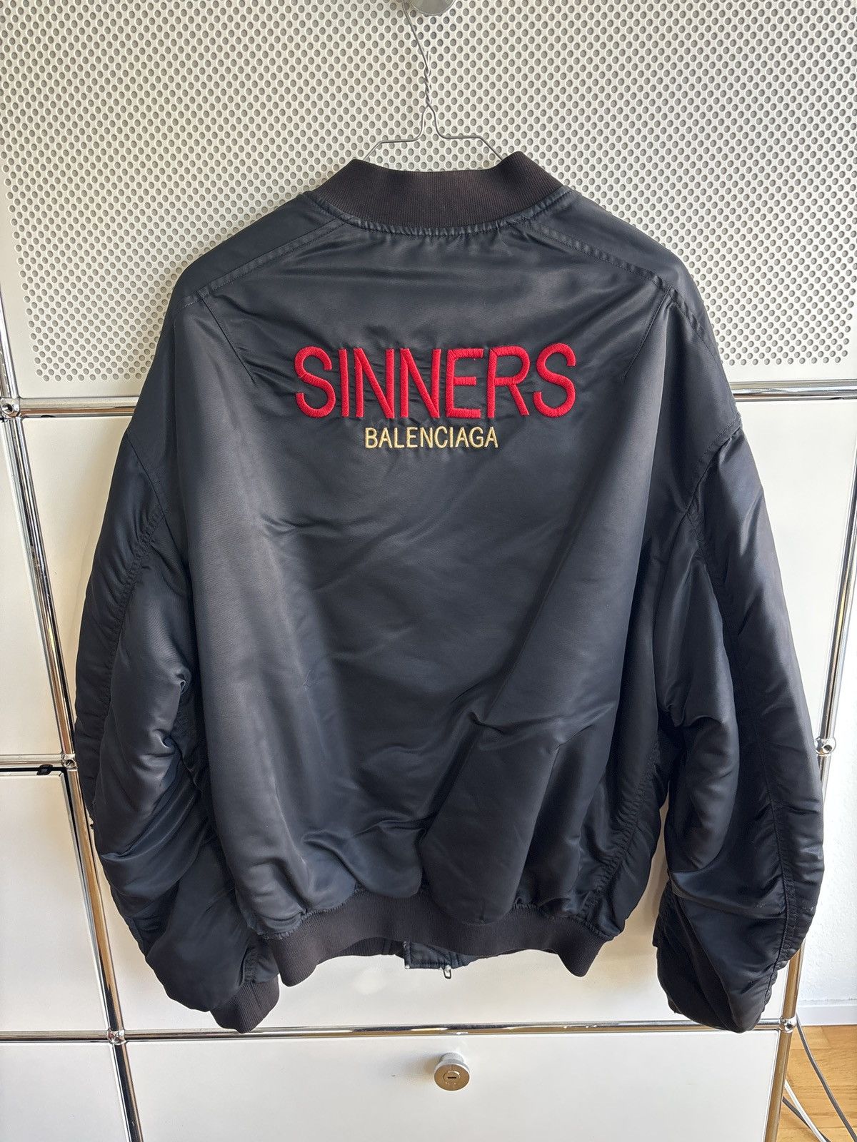 Balenciaga Balenciaga Sinner Bomber Jacket | Grailed