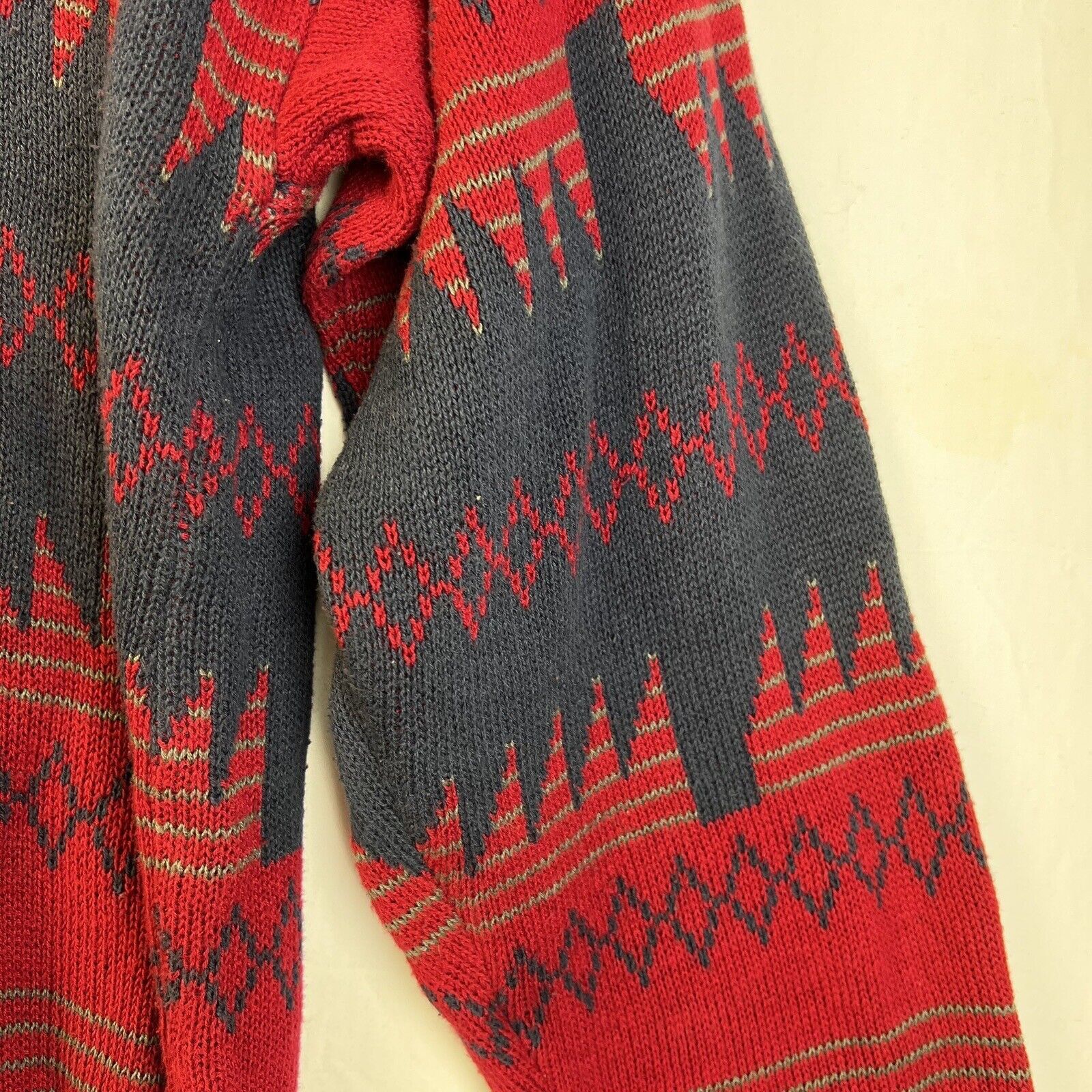 Other Antigua Sweater Vintage Men's Large Cotton Red Graphic Retro Size US L / EU 52-54 / 3 - 6 Thumbnail