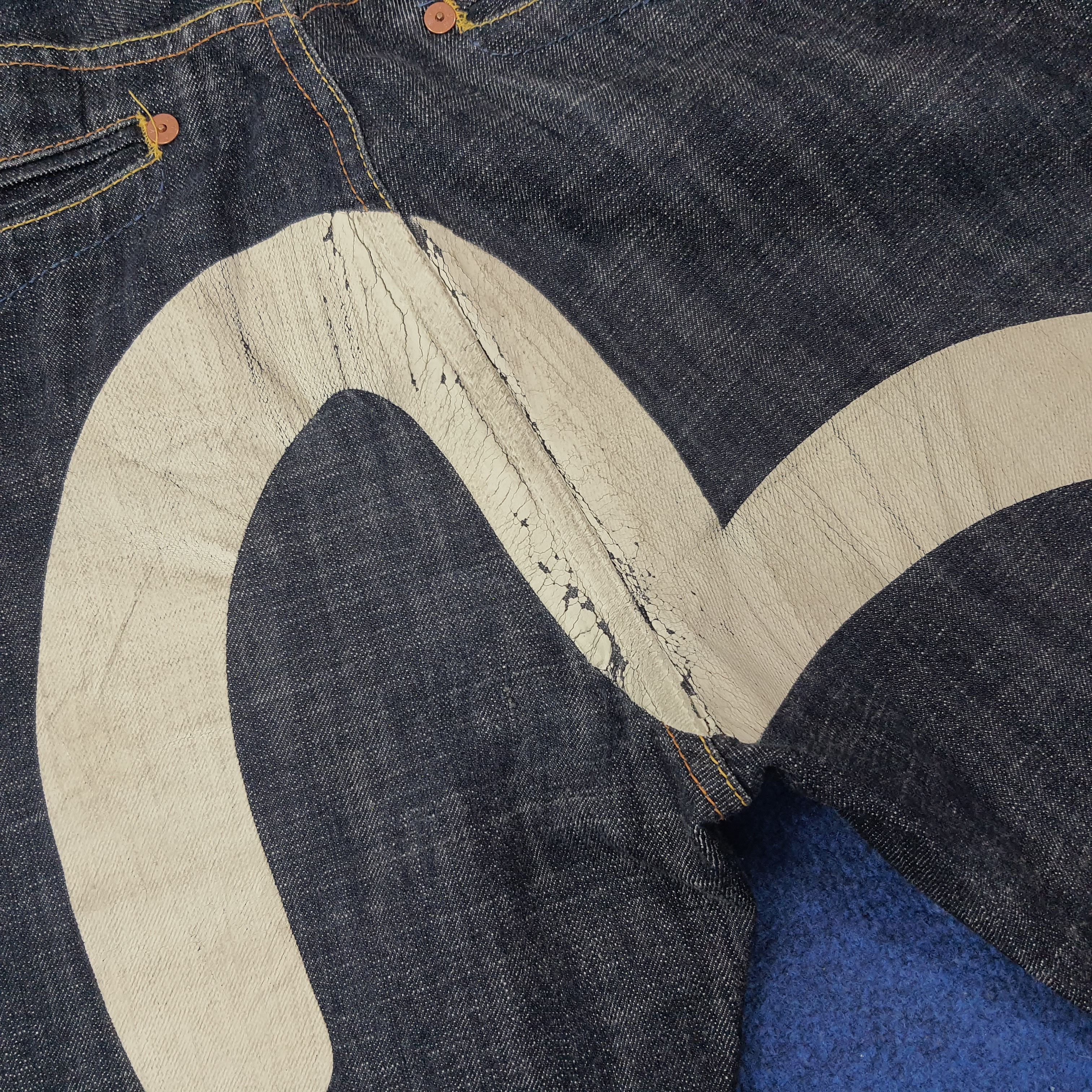 Evisu Vintage Evisu Paris Selvedge Japan Brand Jeans C258N30 Size US 37 - 16 Thumbnail