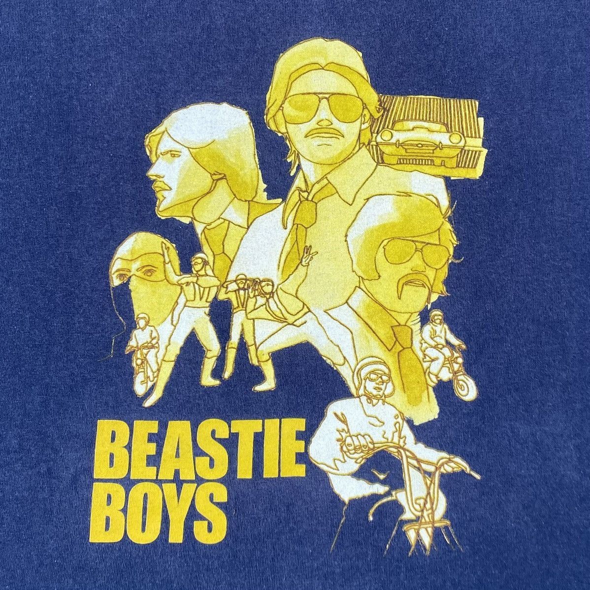 Vintage Vintage 90s Beastie Boys Sabotage Shirt XL 1994 Band Promo Size US XL / EU 56 / 4 - 8 Thumbnail