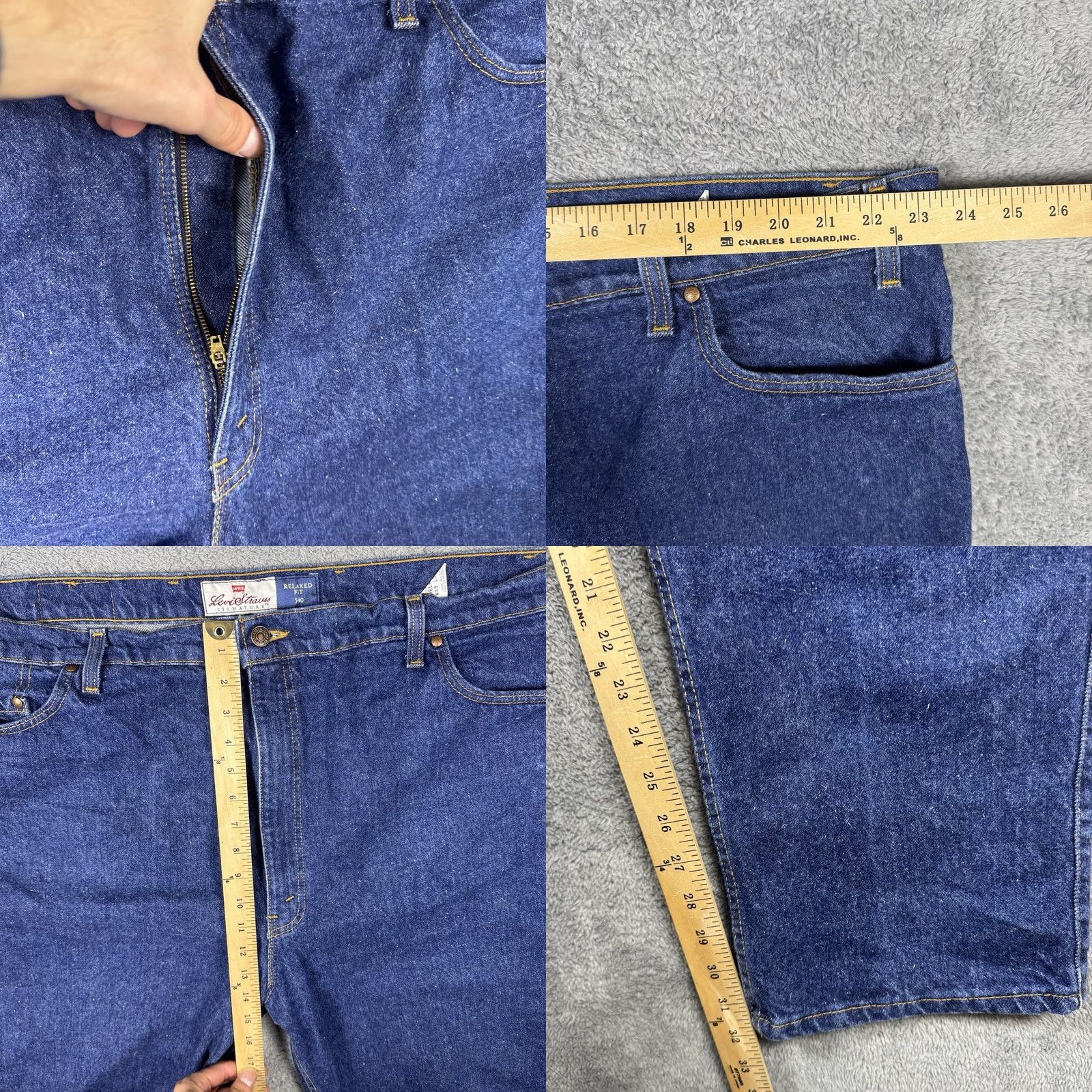 Levi's 2. Maximizes Search Visibility: Combines key features ("Vintage," "Levi'S," "540 Jeans," "Brown Tab") in a clear and prominent way Size US 32 / EU 48 - 8 Thumbnail