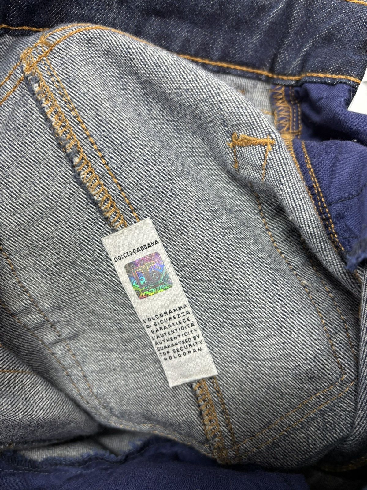 Designer × Dolce & Gabbana Womens denim skirt Dolce Gabbana Size 29 Color Blue Size 25" / US 0 / IT 36 - 11 Thumbnail