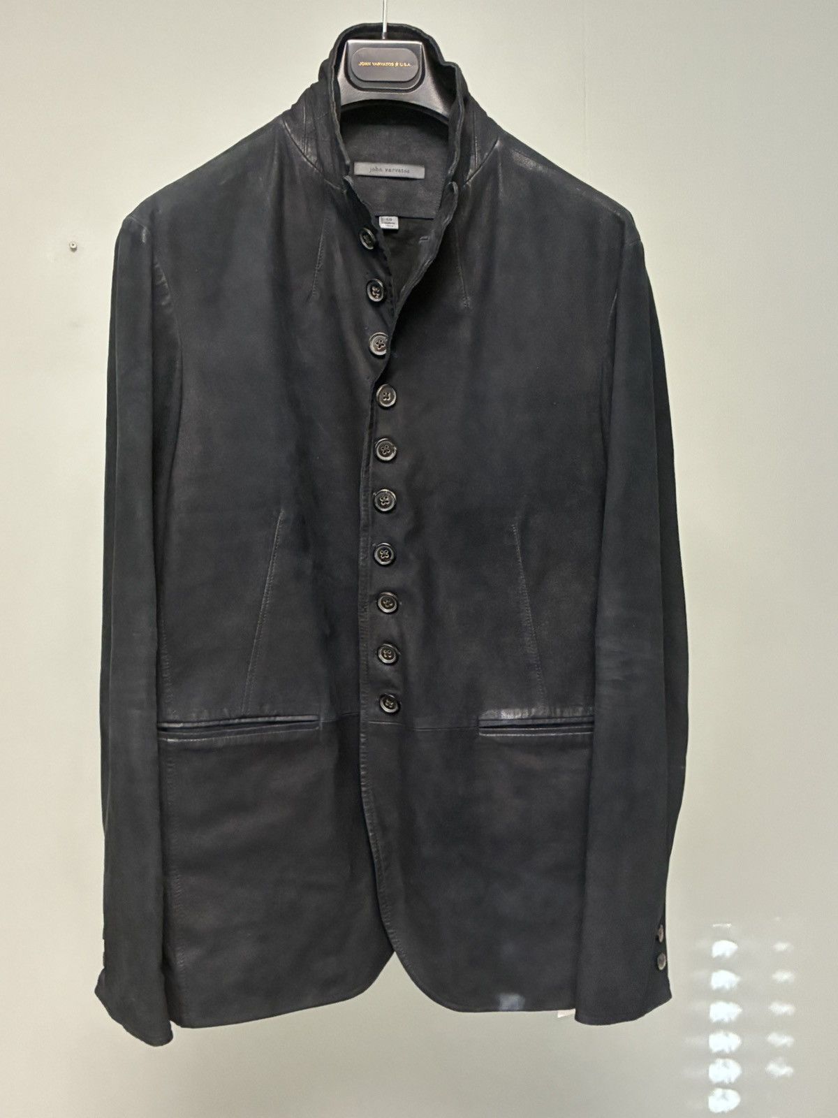 John Varvatos Suede Multibutton jacket EU 48 USA 38 Size US M / EU 48-50 / 2 - 8 Thumbnail